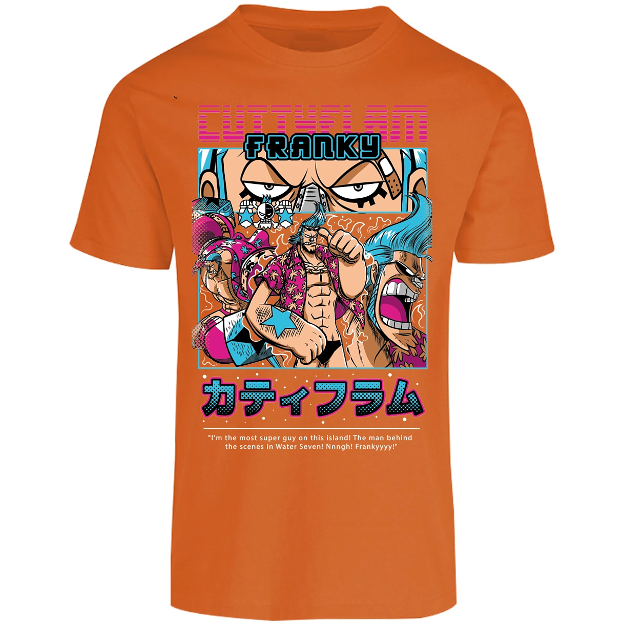 Playera One Piece Frankie Anime para Adulto 48