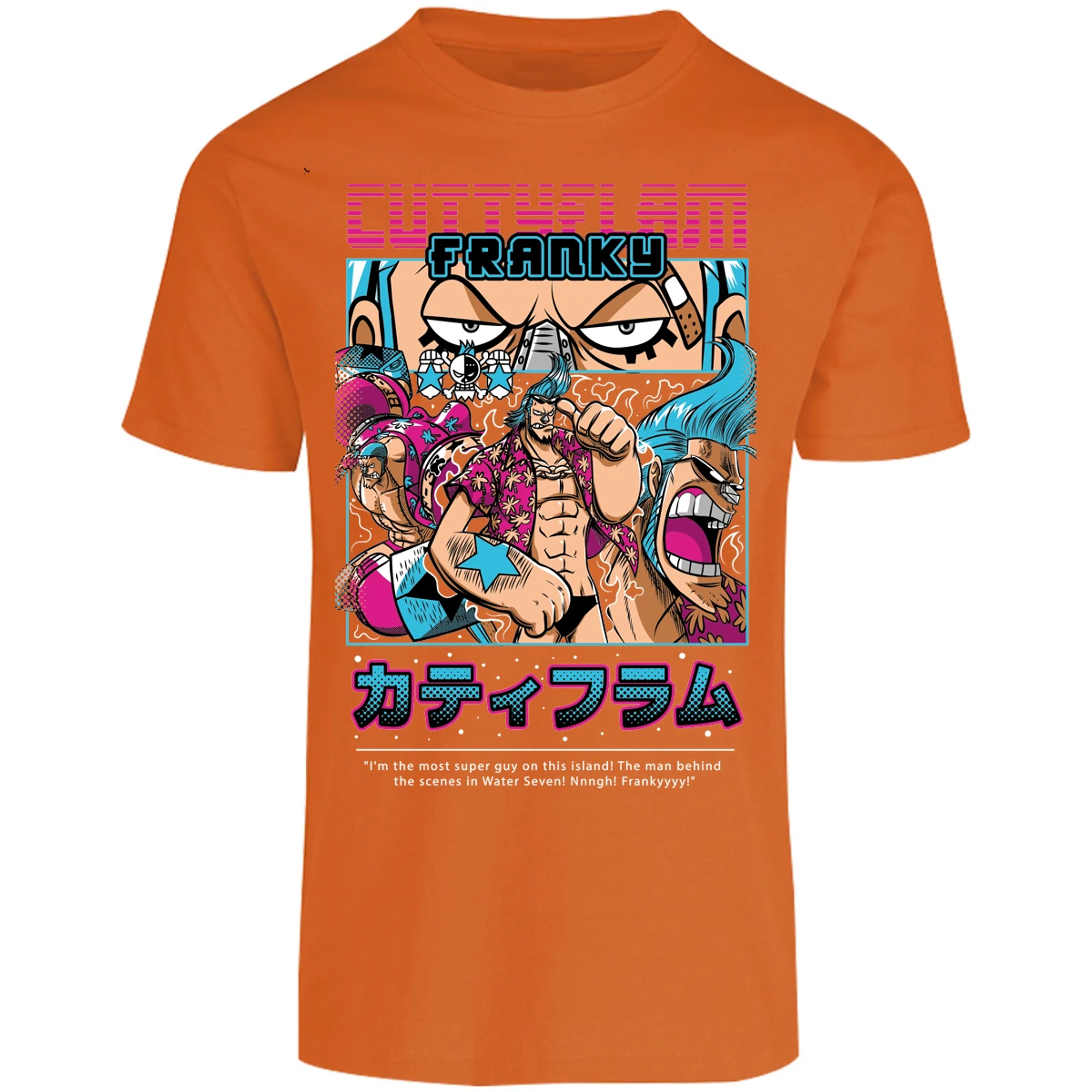 Playera One Piece Frankie Anime para Adulto 48
