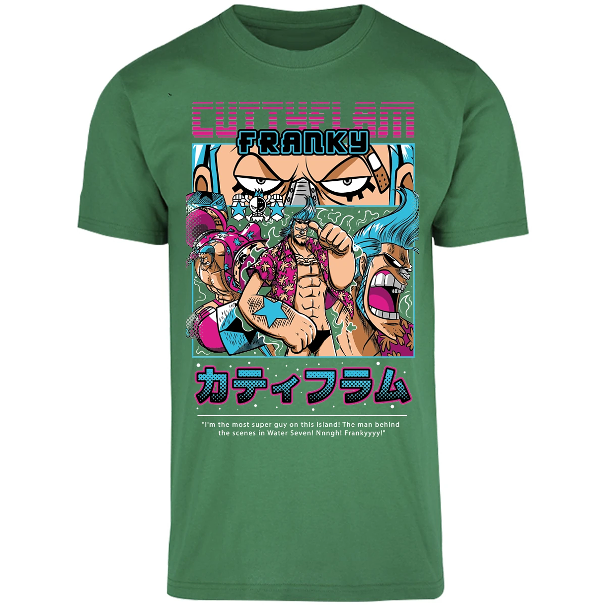 Playera One Piece Frankie Anime para Adulto 50