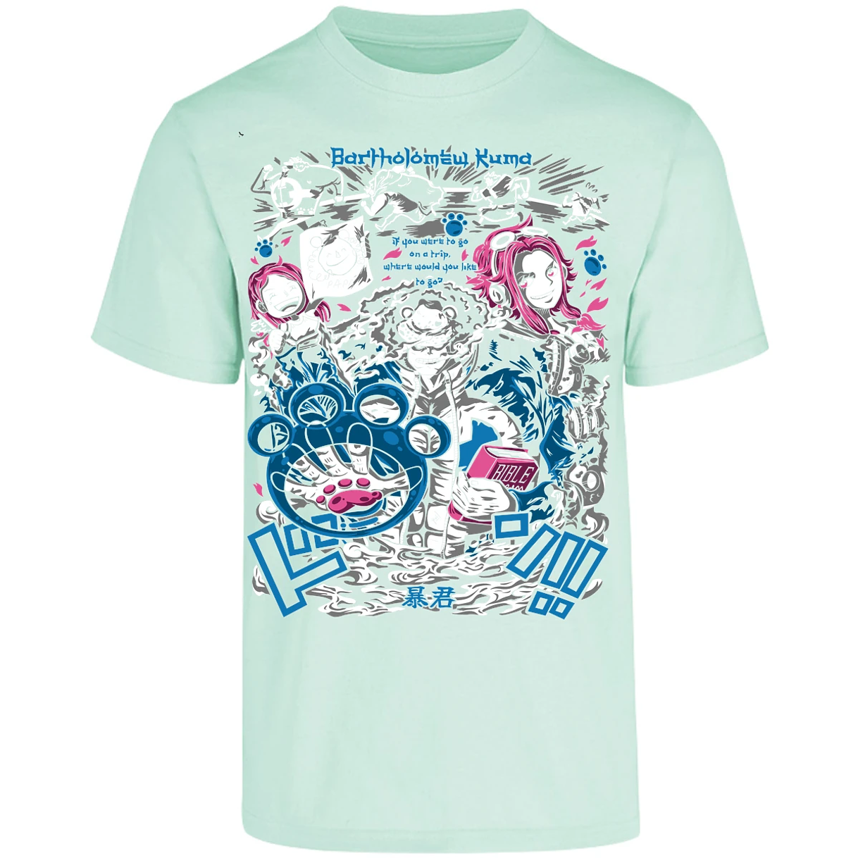 Playera One Piece Kuma para Adulto 15