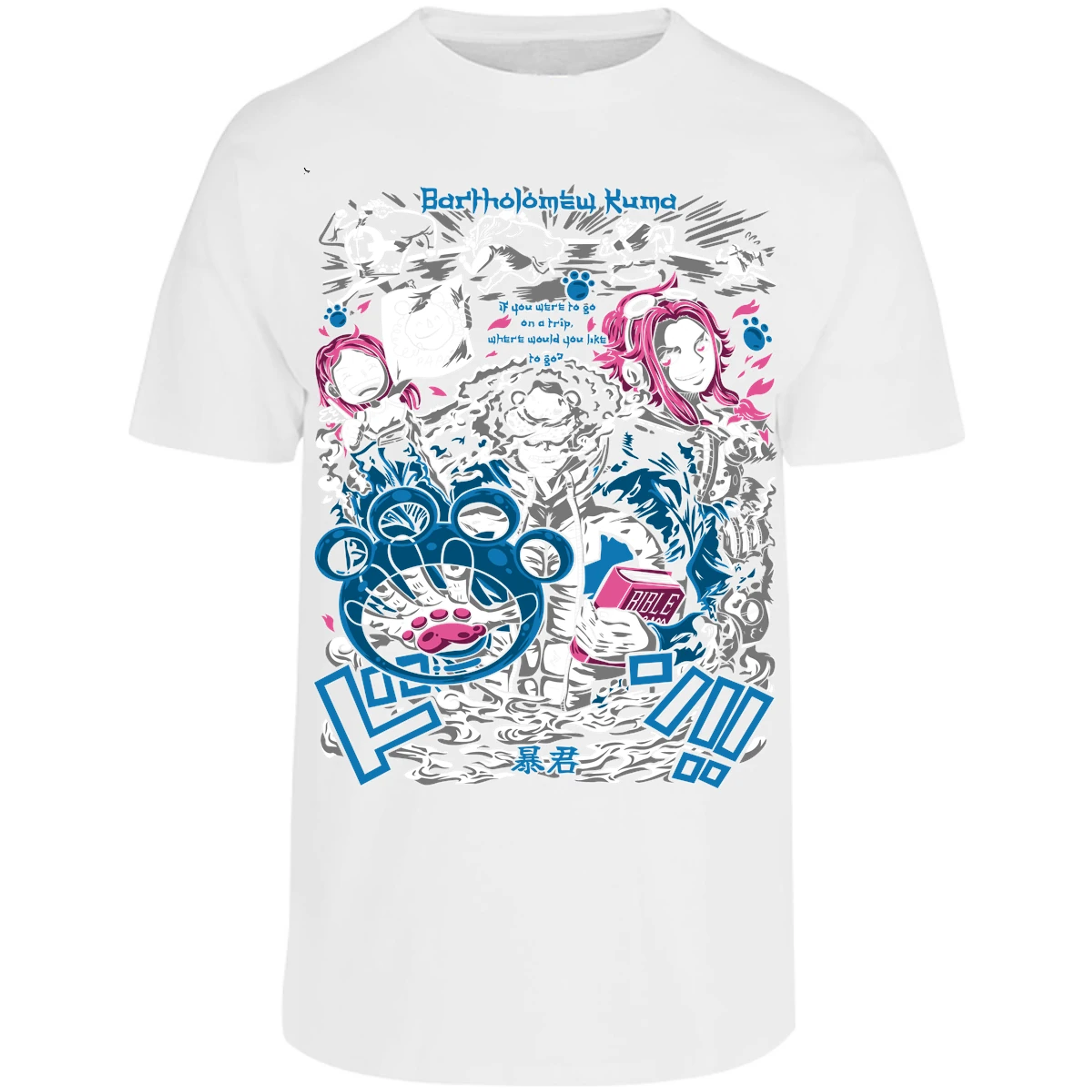 Playera One Piece Kuma para Adulto 3