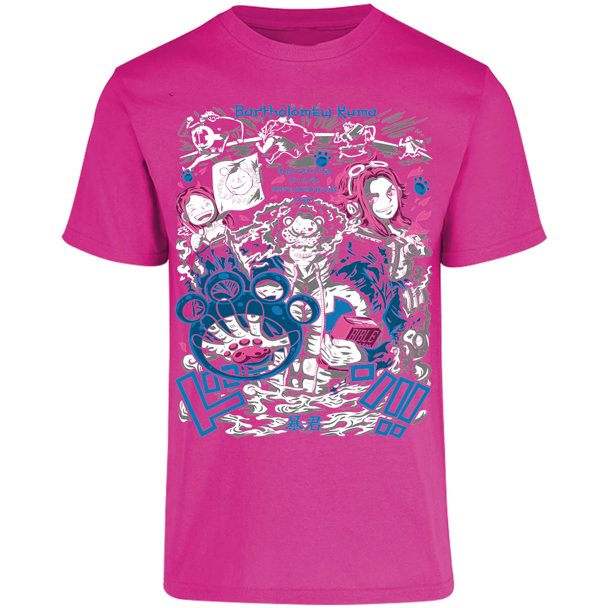 Playera One Piece Kuma para Adulto 7