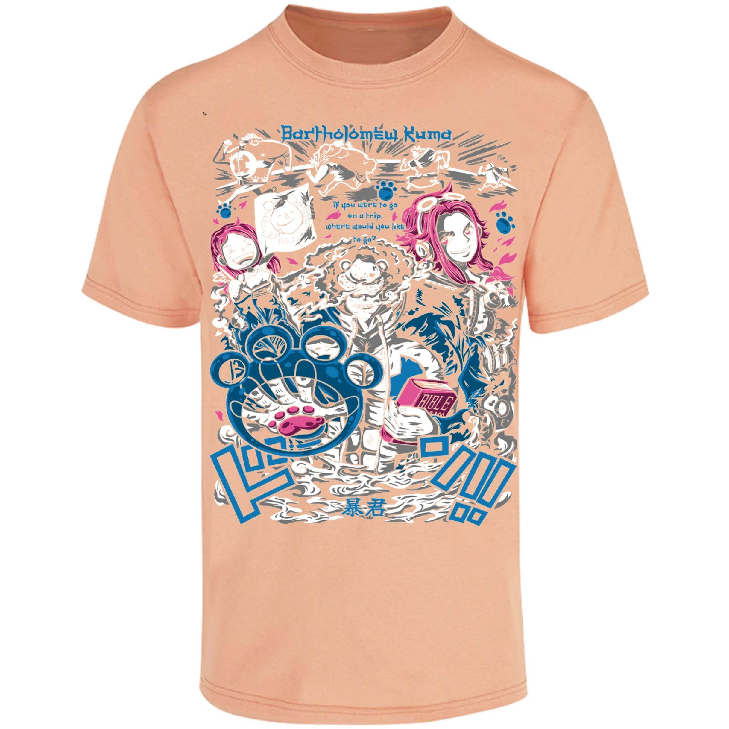 Playera One Piece Kuma para Adulto 17