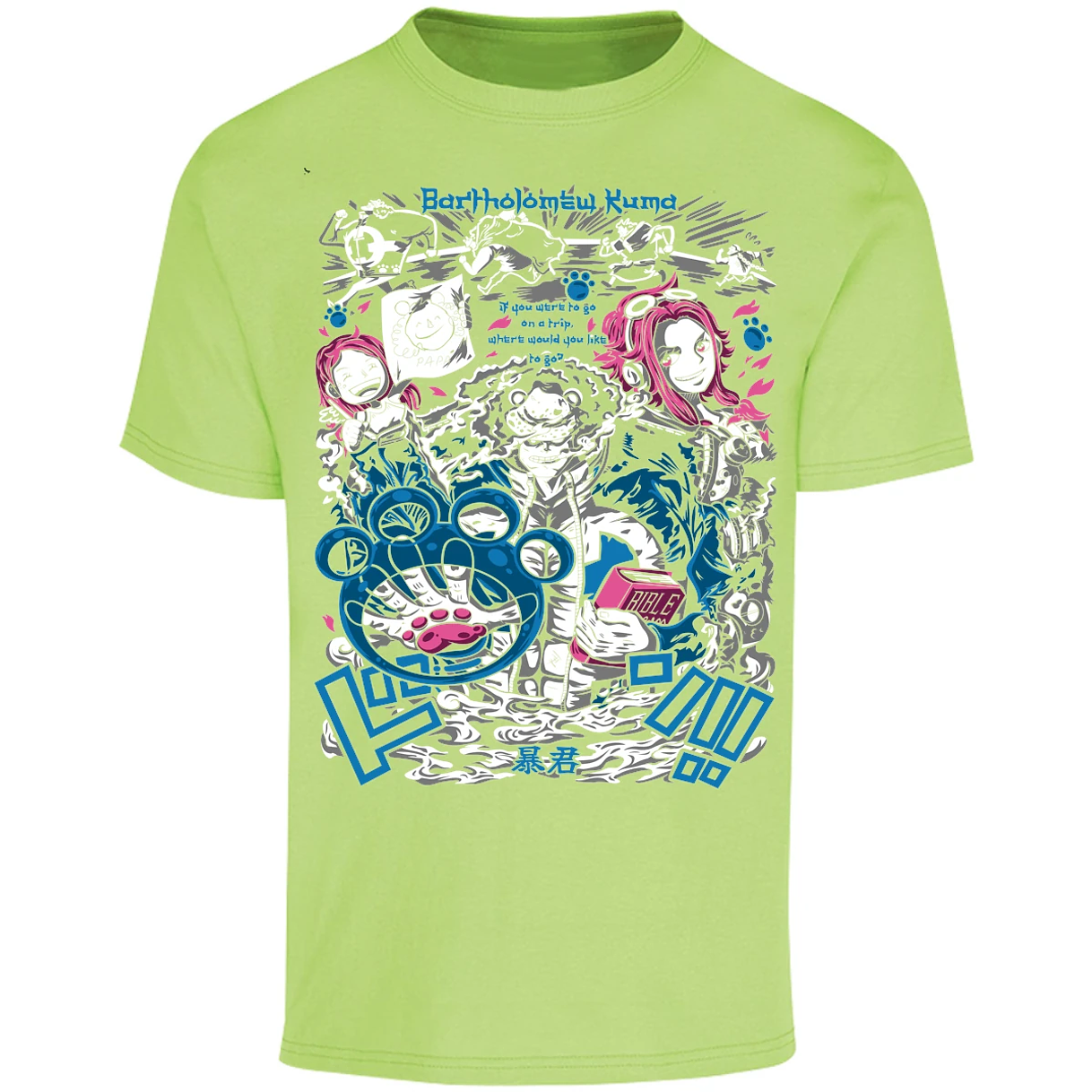 Playera One Piece Kuma para Adulto 24