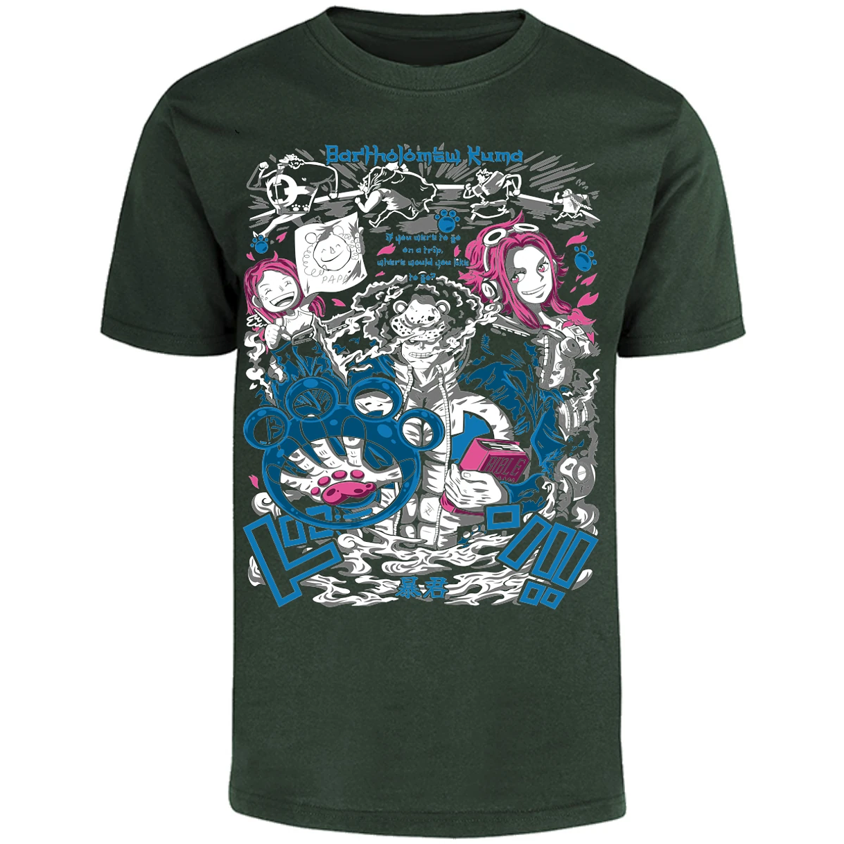 Playera One Piece Kuma para Adulto 32