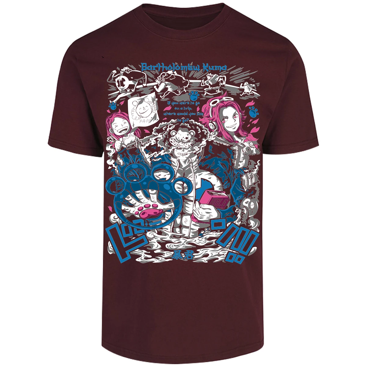 Playera One Piece Kuma para Adulto 33