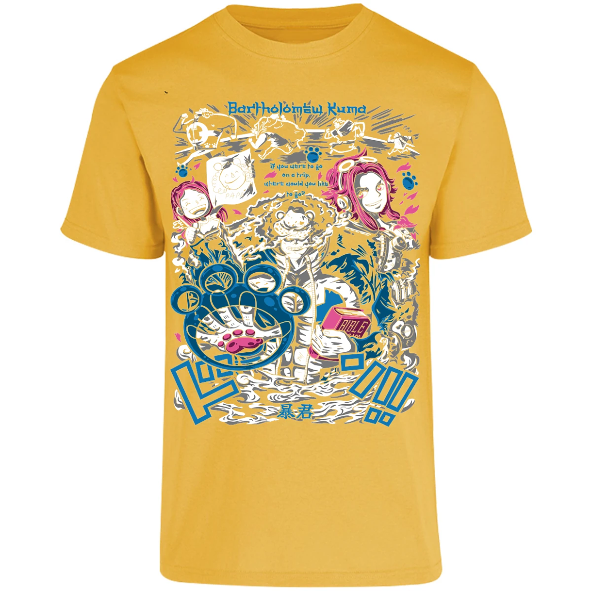 Playera One Piece Kuma para Adulto 42