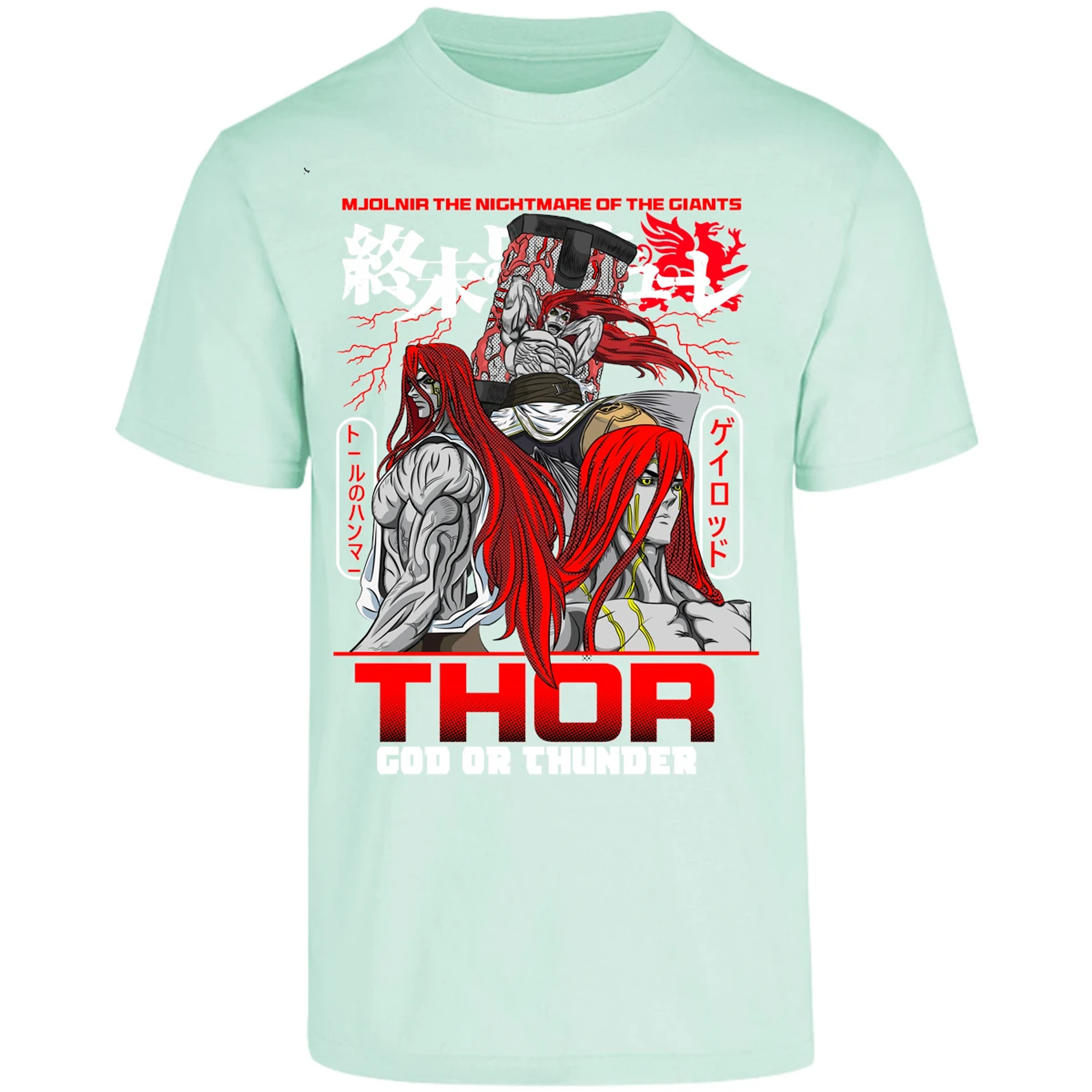 Playera Record Of Ragnarok Thor para Adulto 10