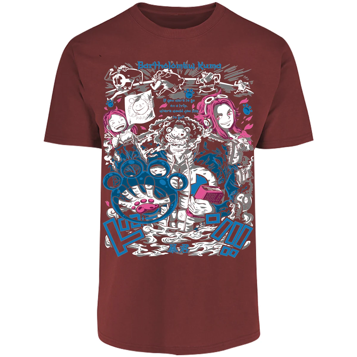 Playera One Piece Kuma para Adulto 49