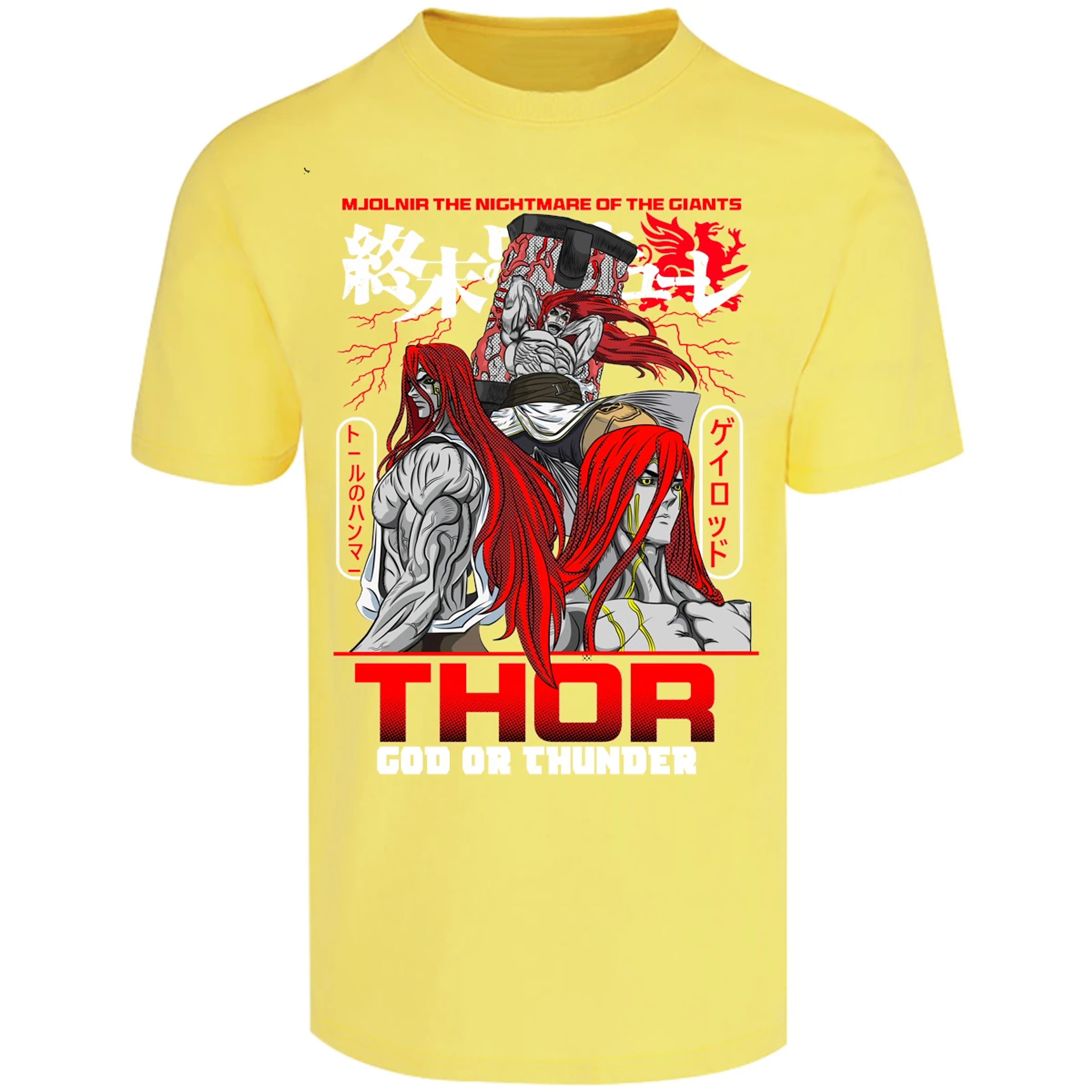Playera Record Of Ragnarok Thor para Adulto 1