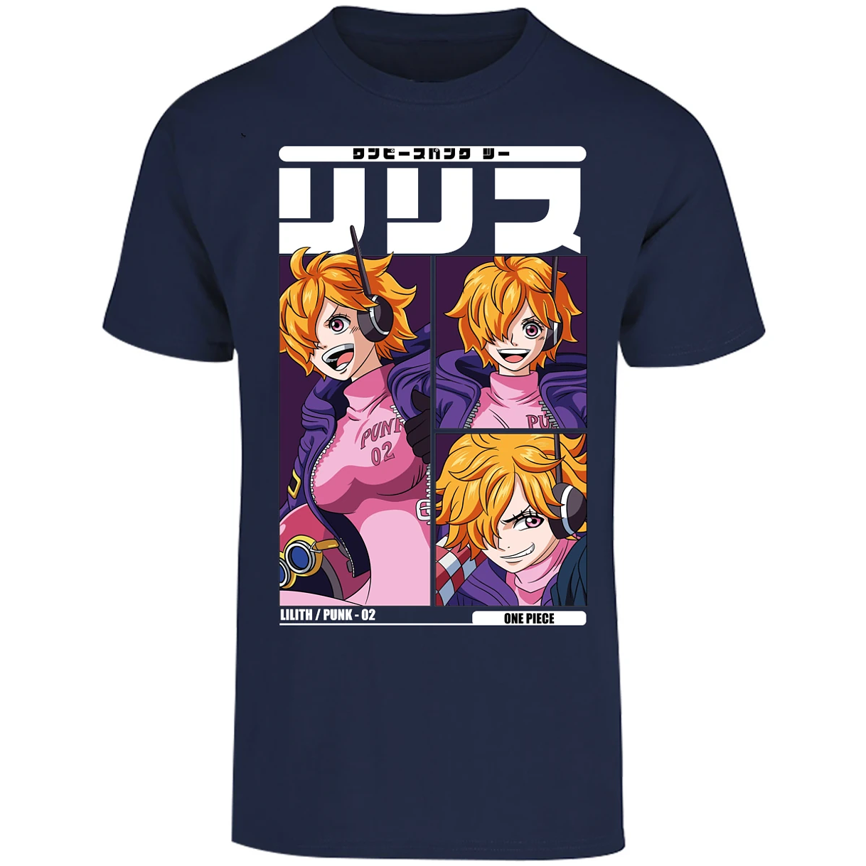 Playera One Piece Lilith Anime para Adulto 9