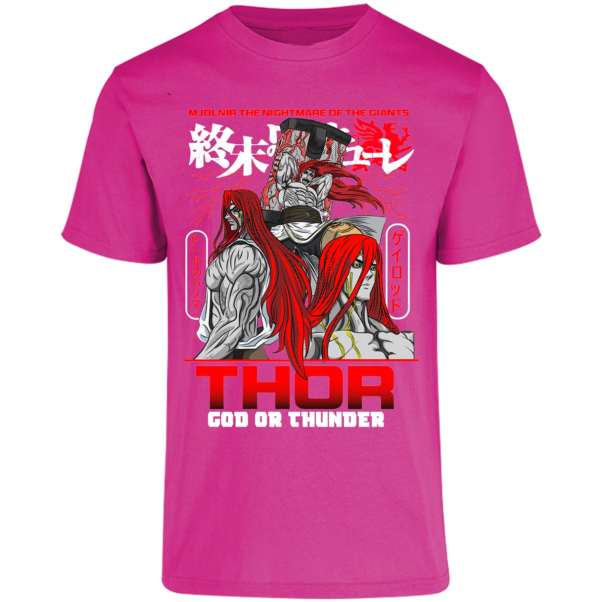 Playera Record Of Ragnarok Thor para Adulto 2