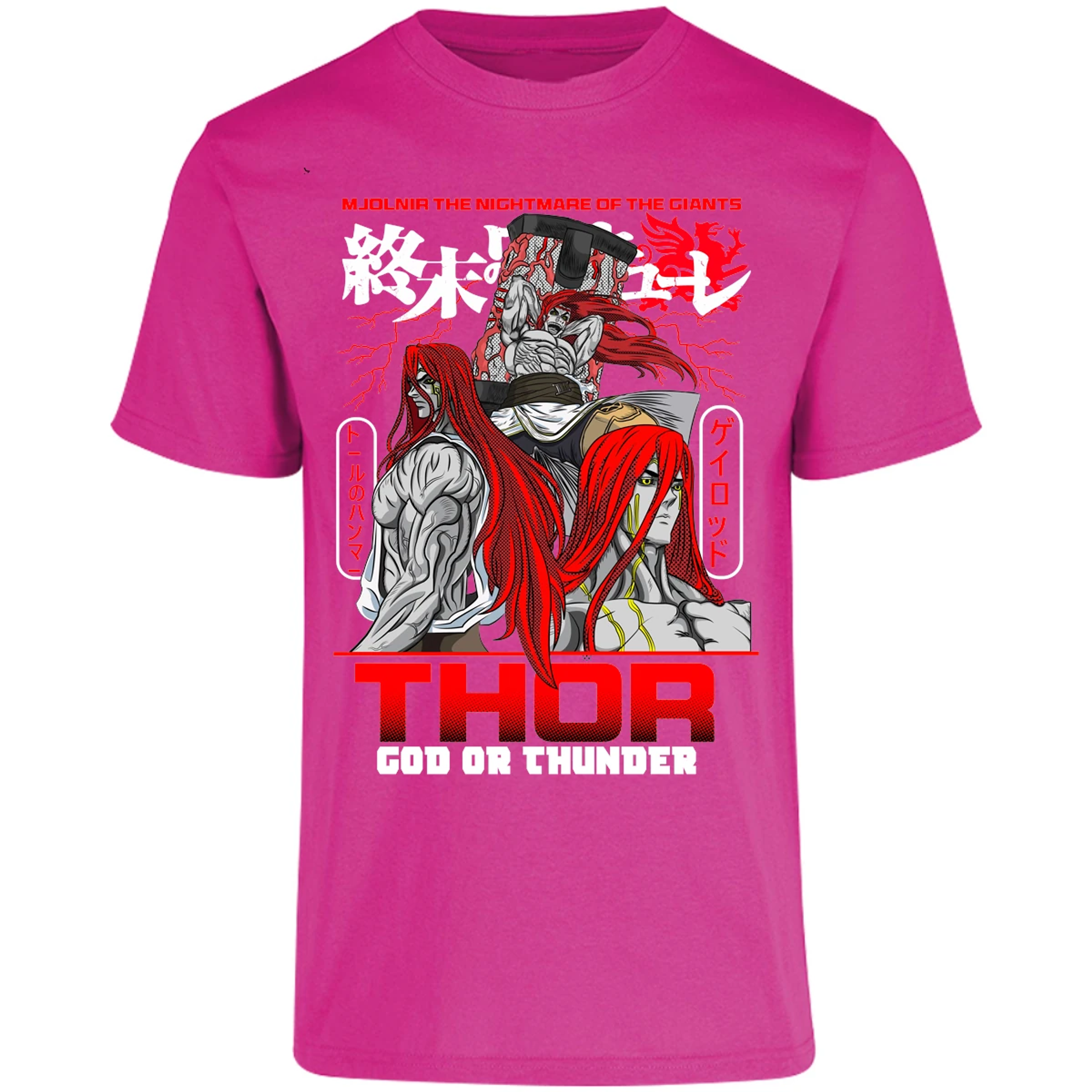 Playera Record Of Ragnarok Thor para Adulto 2