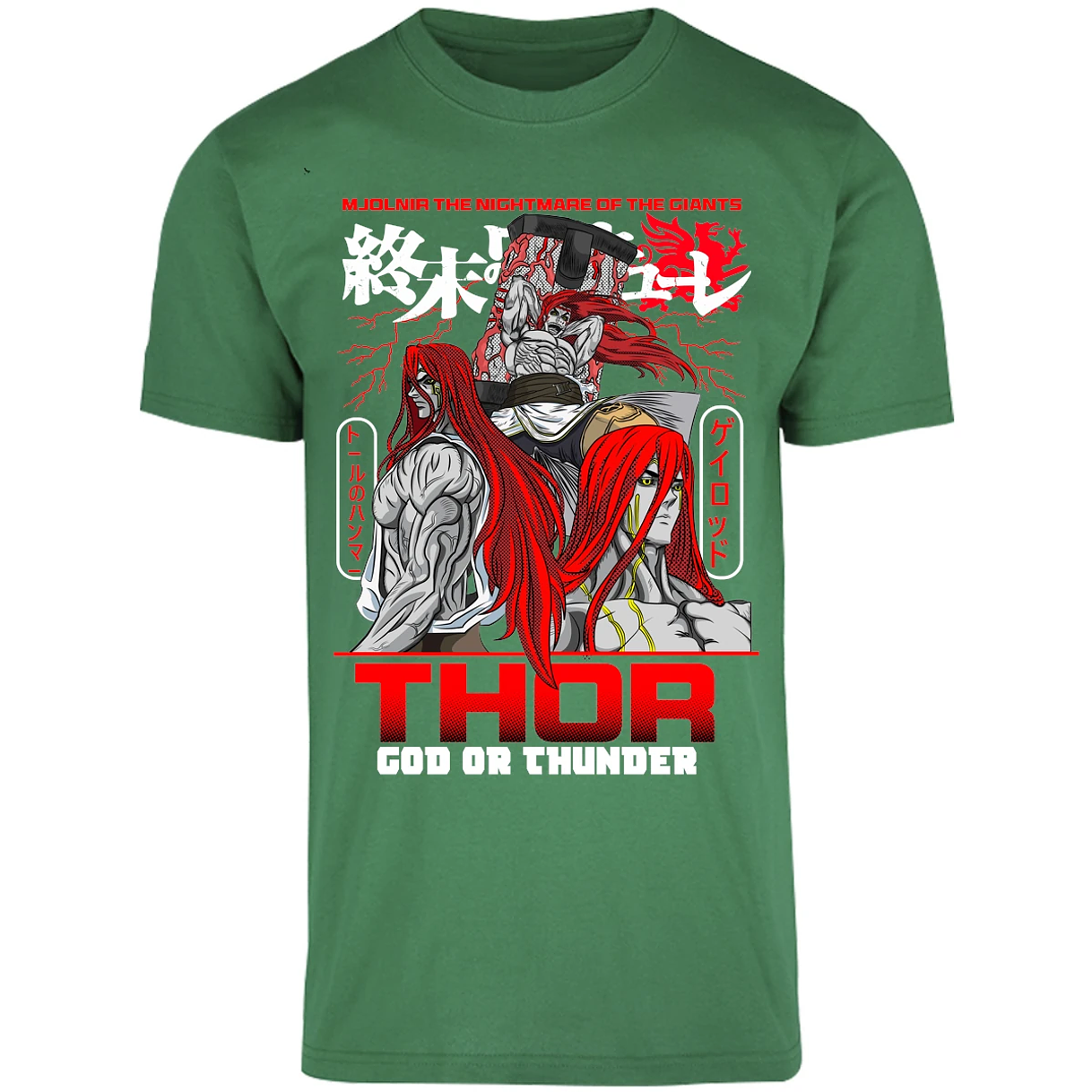 Playera Record Of Ragnarok Thor para Adulto 7