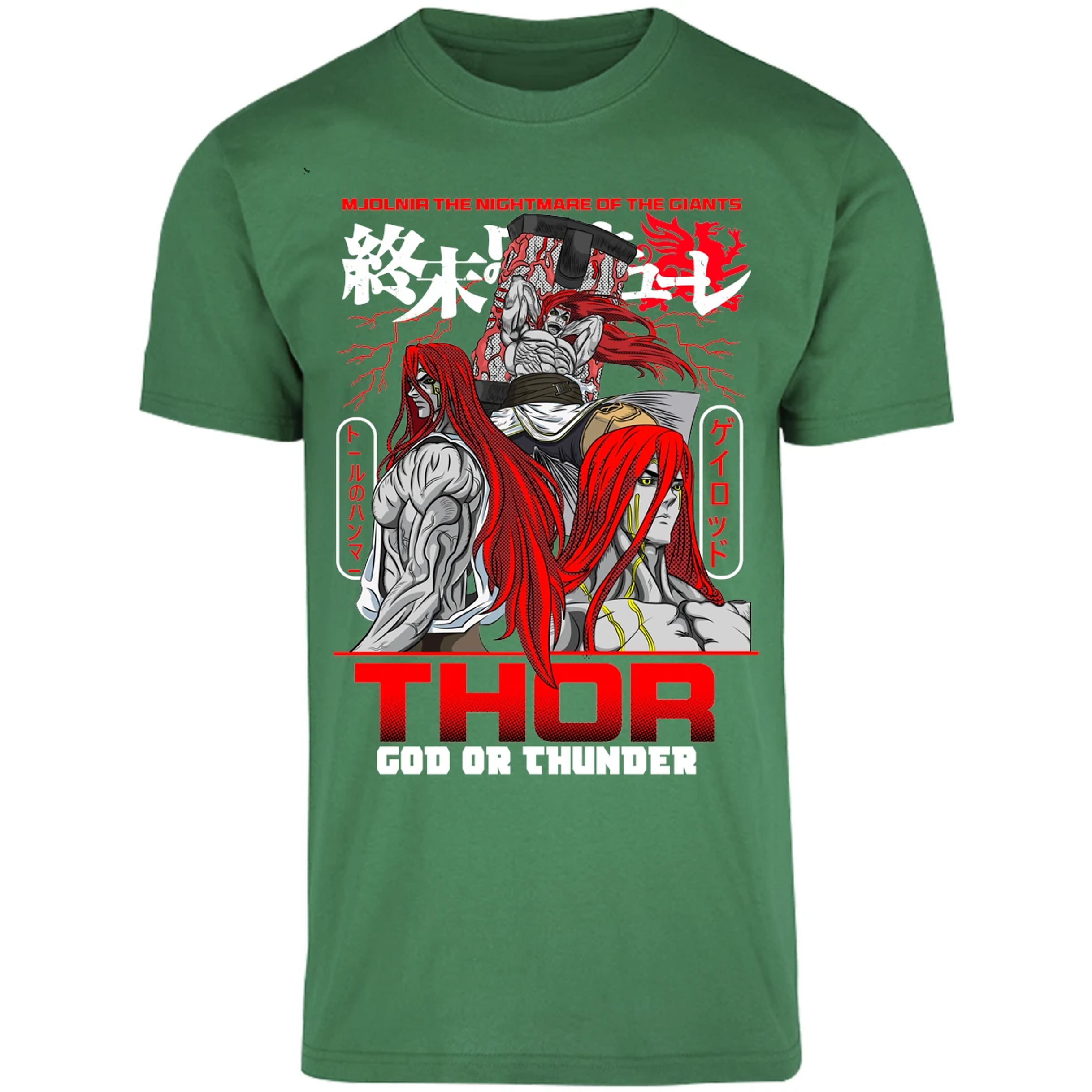 Playera Record Of Ragnarok Thor para Adulto 7