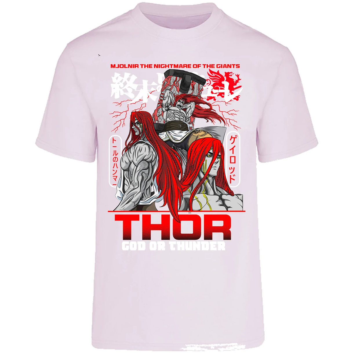 Playera Record Of Ragnarok Thor para Adulto 9