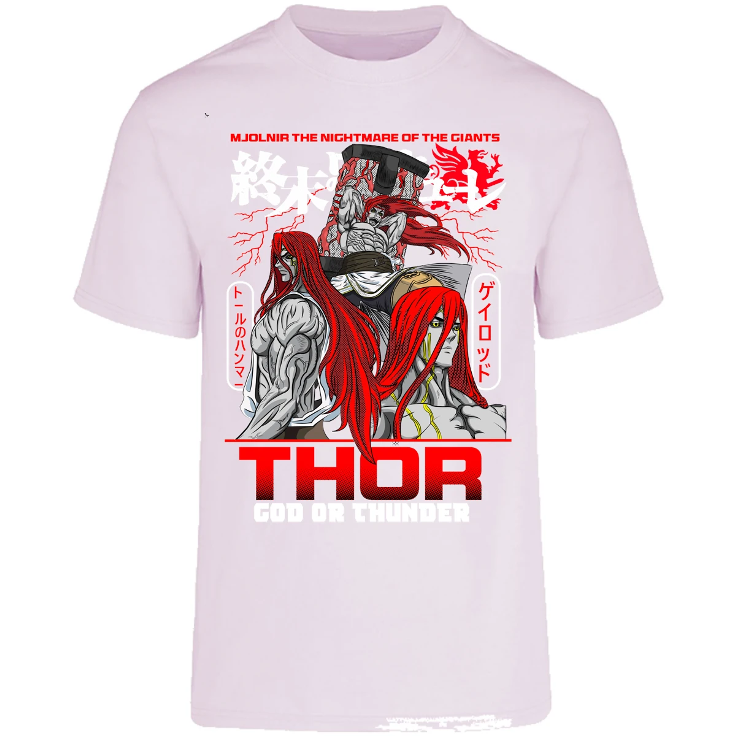 Playera Record Of Ragnarok Thor para Adulto 9