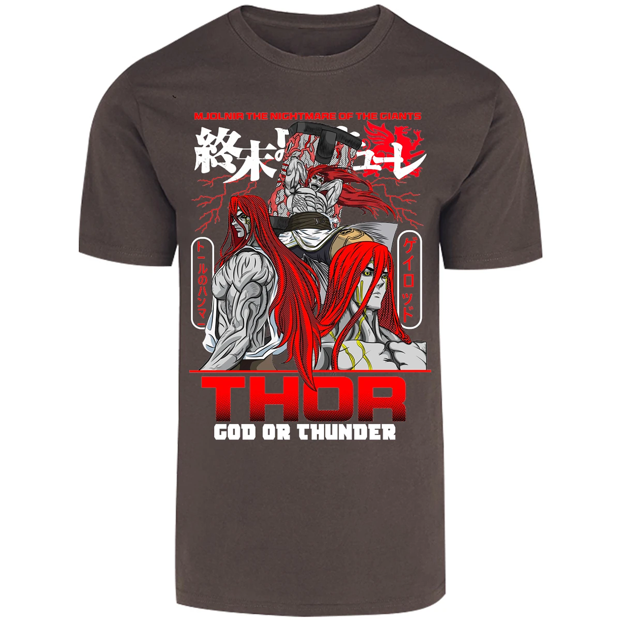 Playera Record Of Ragnarok Thor para Adulto 27