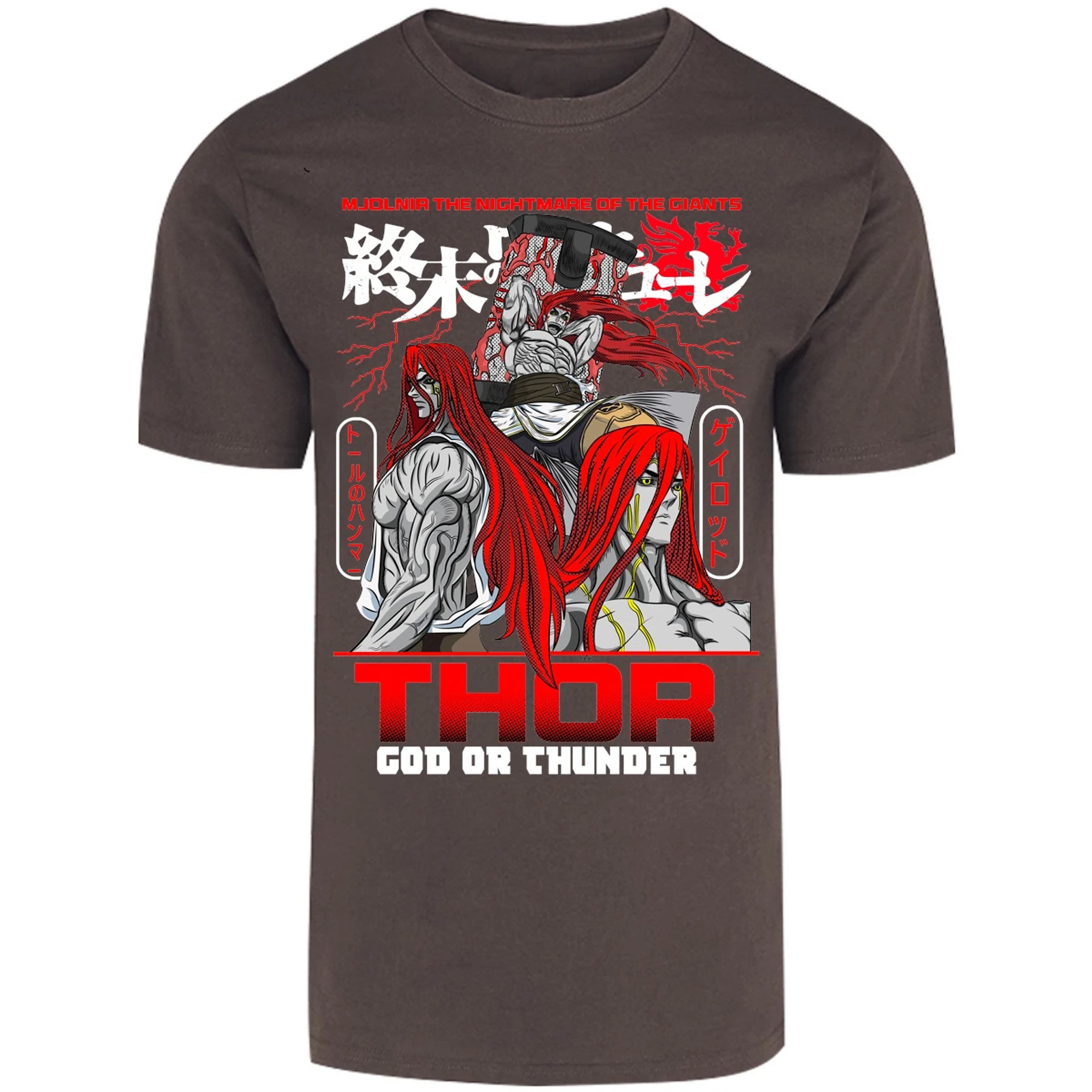 Playera Record Of Ragnarok Thor para Adulto 27