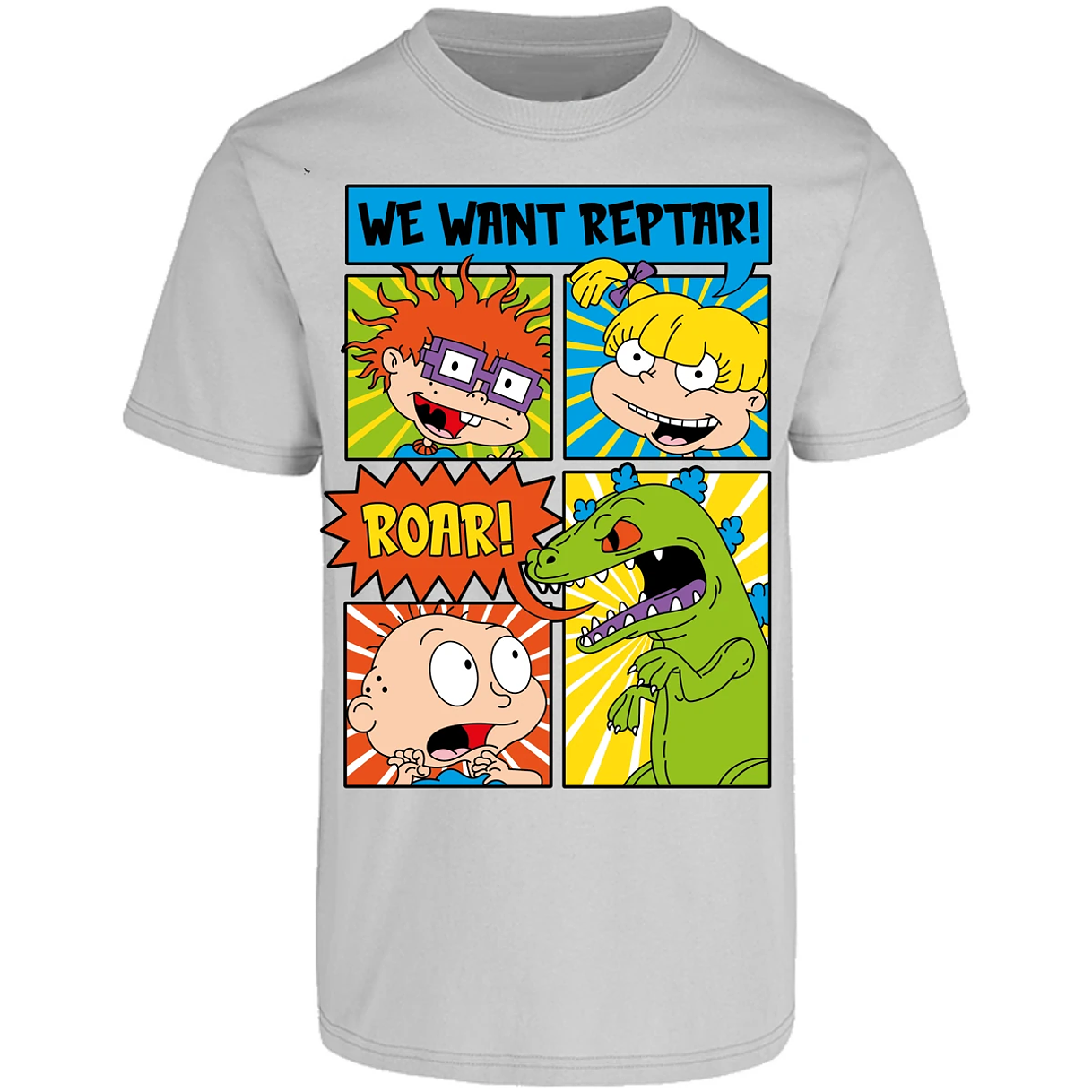 Playera Rugrats We Want Reptar Rugrats para Adulto 1