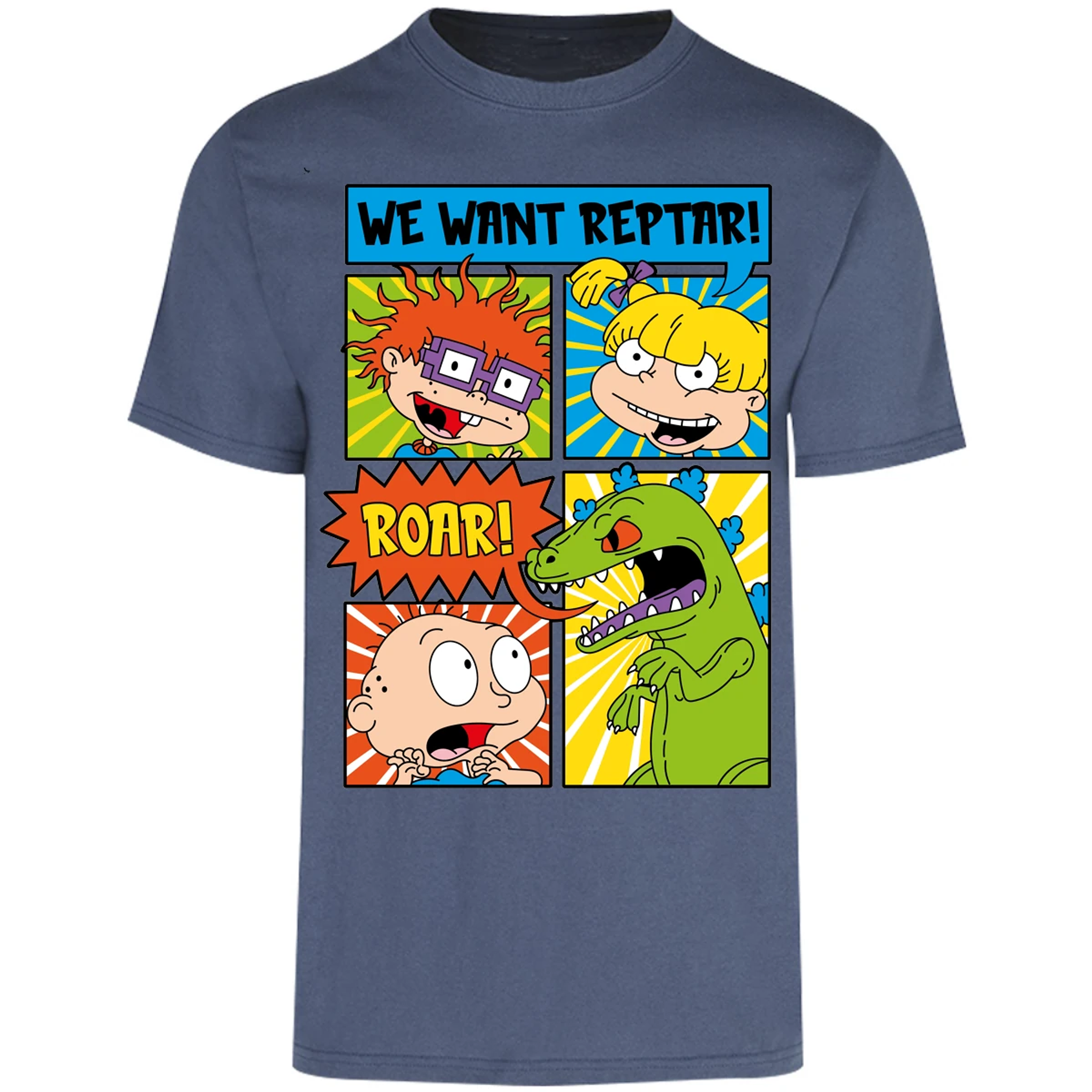 Playera Rugrats We Want Reptar Rugrats para Adulto 3