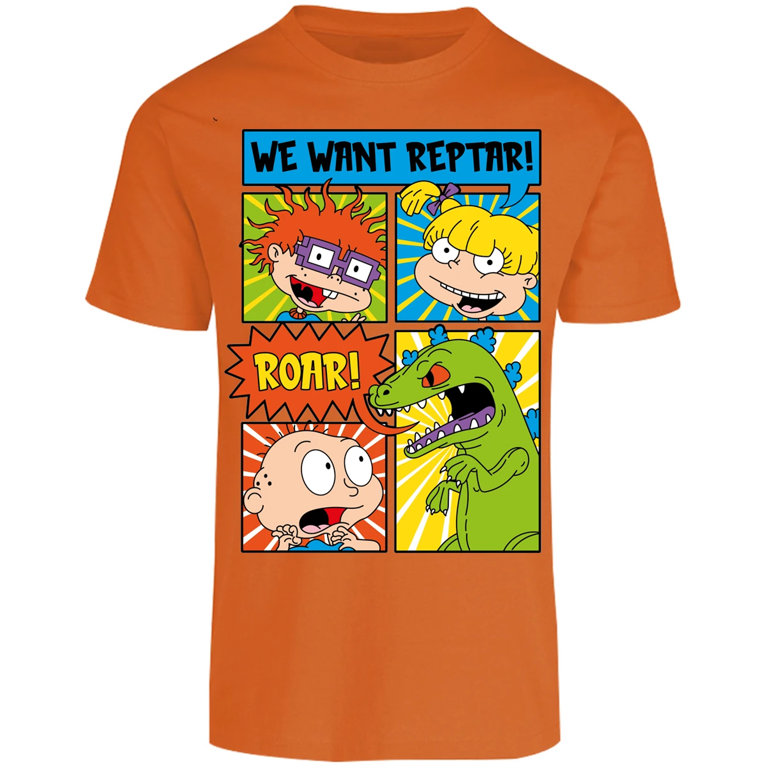 Playera Rugrats We Want Reptar Rugrats para Adulto 8
