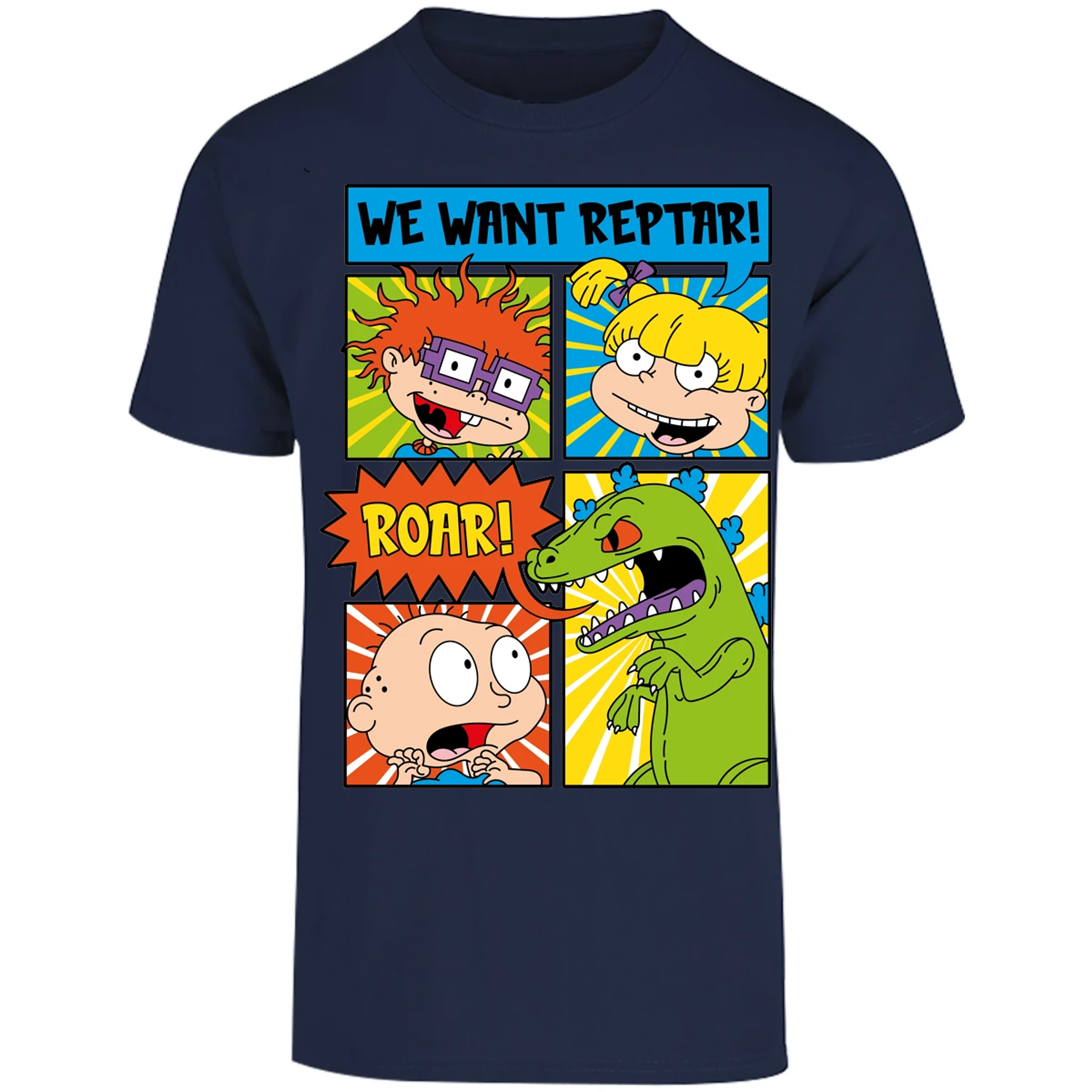 Playera Rugrats We Want Reptar Rugrats para Adulto 14