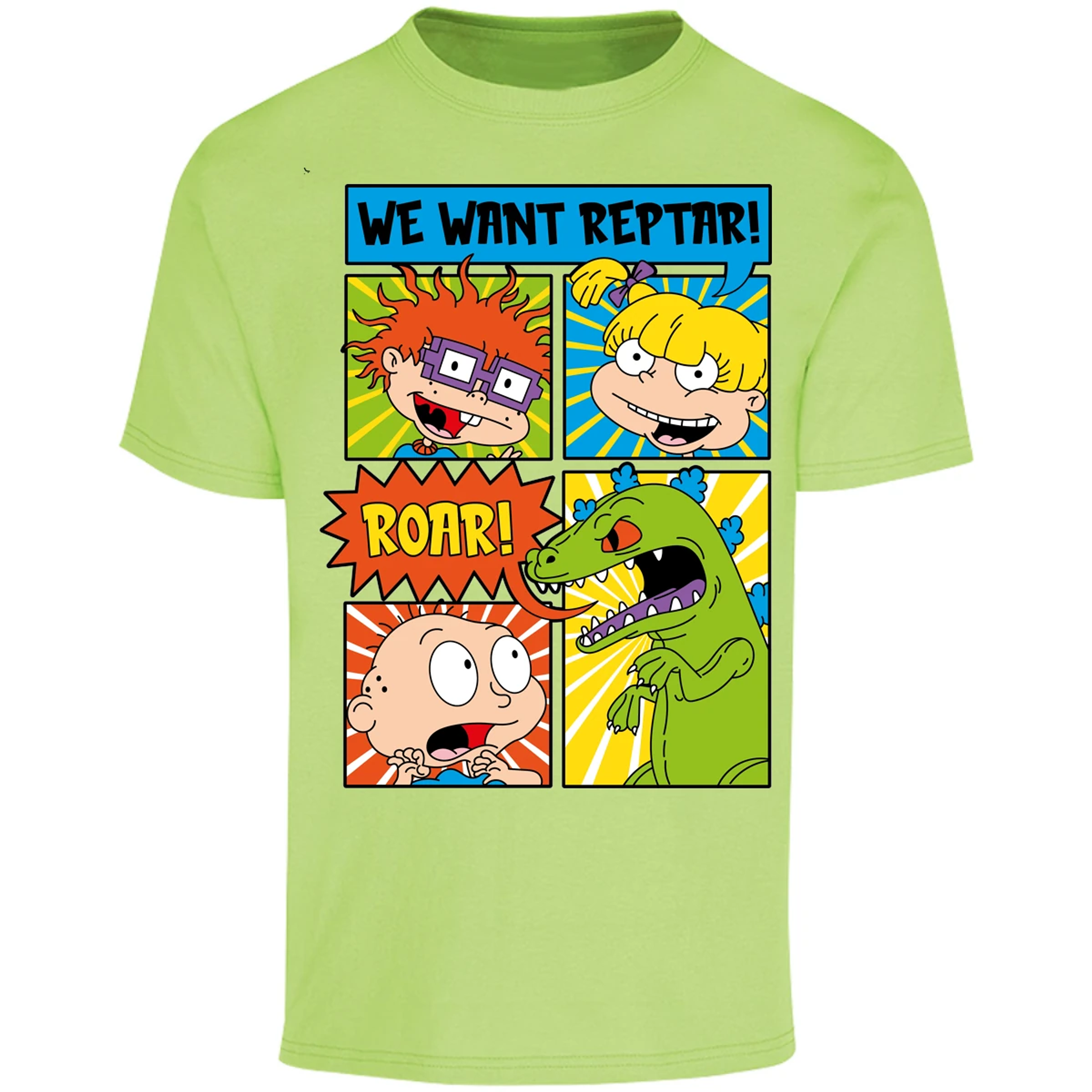 Playera Rugrats We Want Reptar Rugrats para Adulto 19