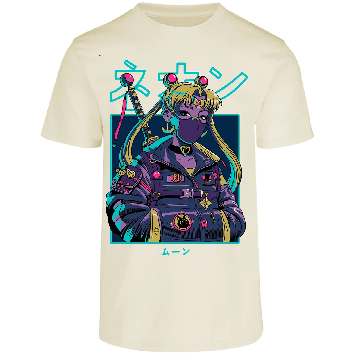 Playera Sailor Moon Sailor Moon Cyberpunk para Adulto 28
