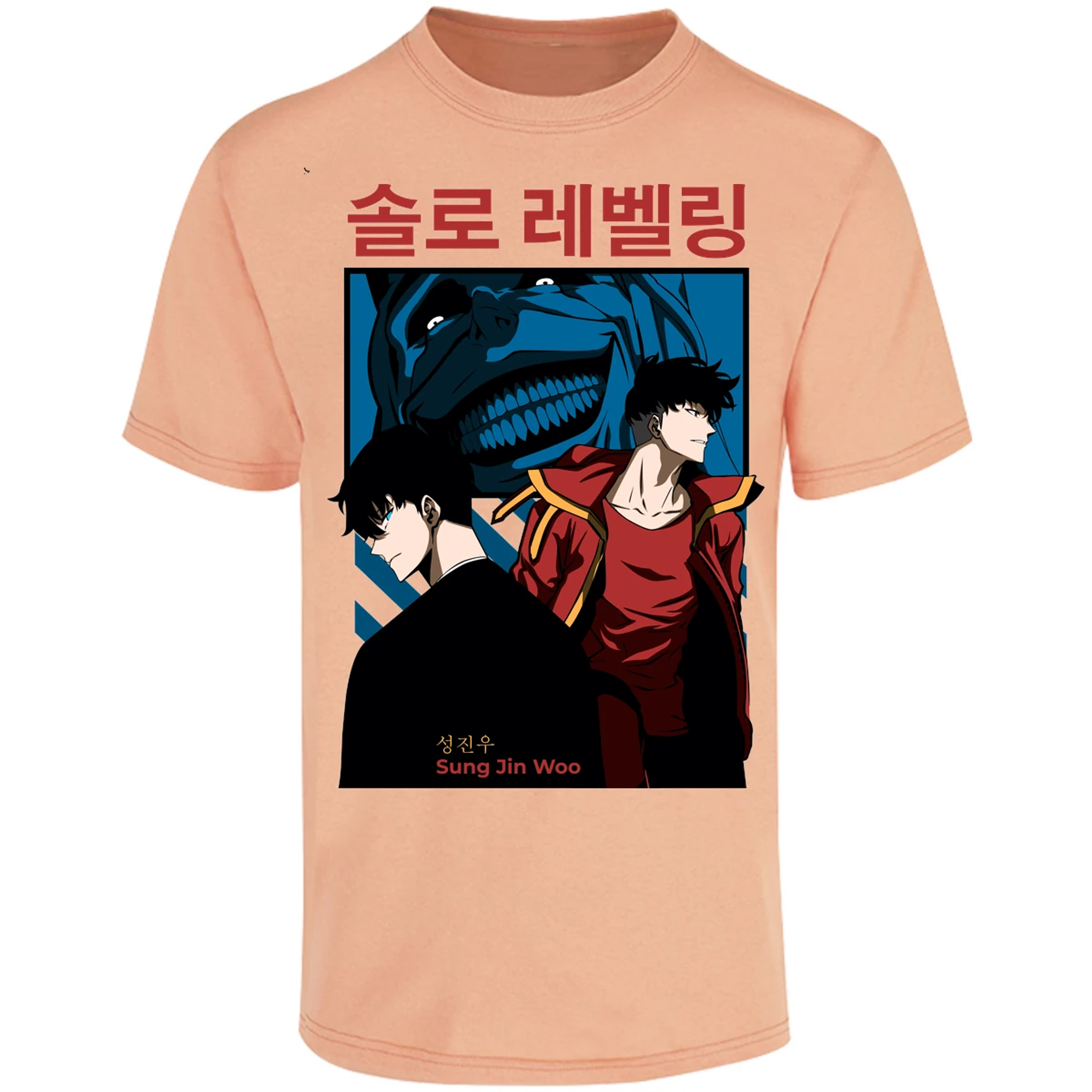 Playera Solo Leveling Sun Jin Woo para Adulto 27
