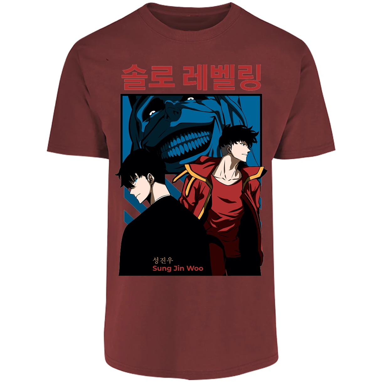 Playera Solo Leveling Sun Jin Woo para Adulto 28