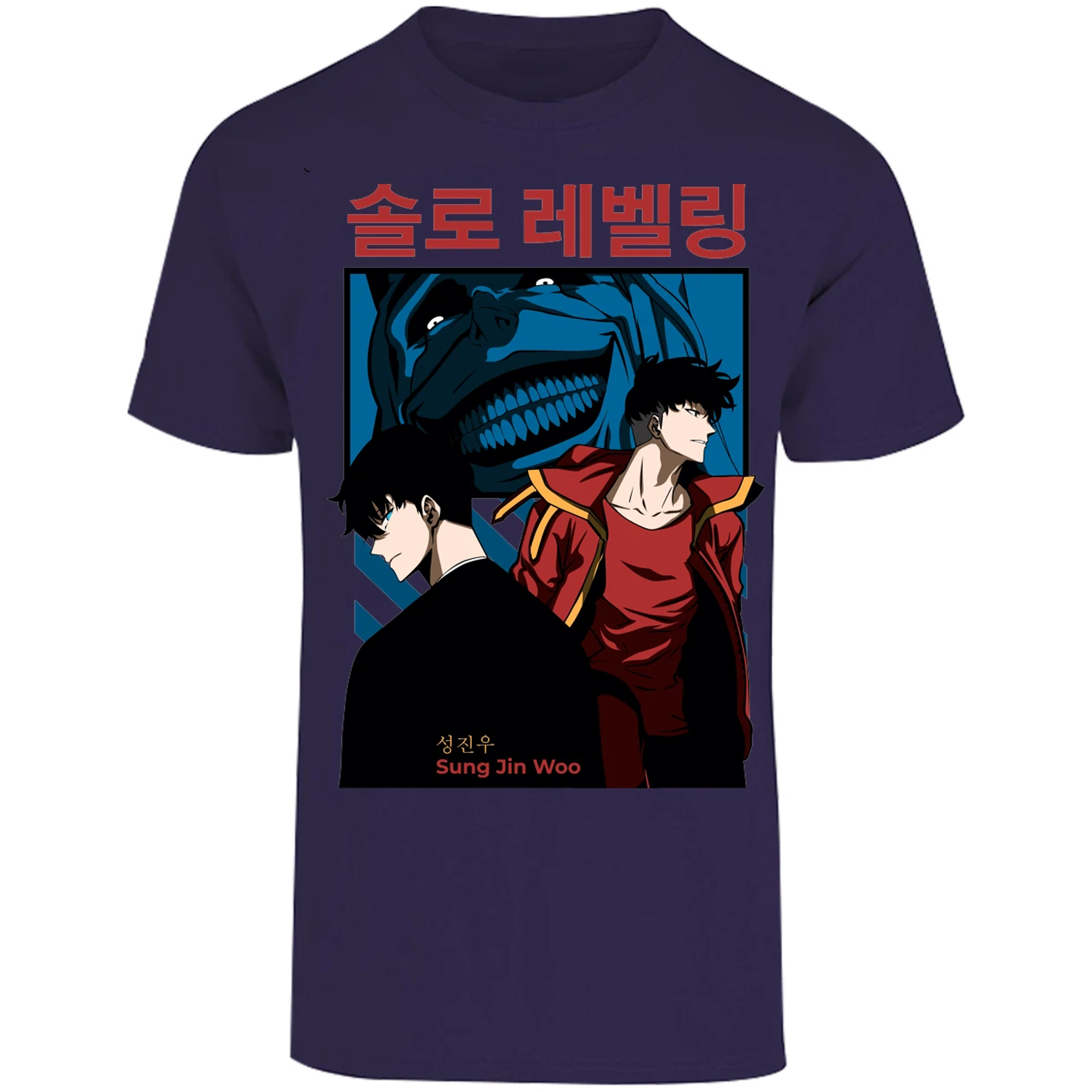 Playera Solo Leveling Sun Jin Woo para Adulto 29