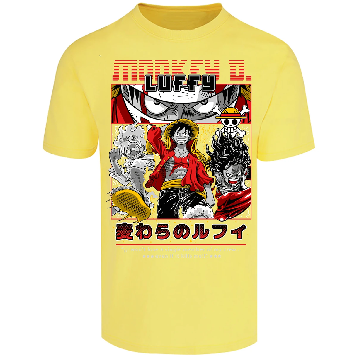 Playera One Piece Luffy Anime para Adulto 11