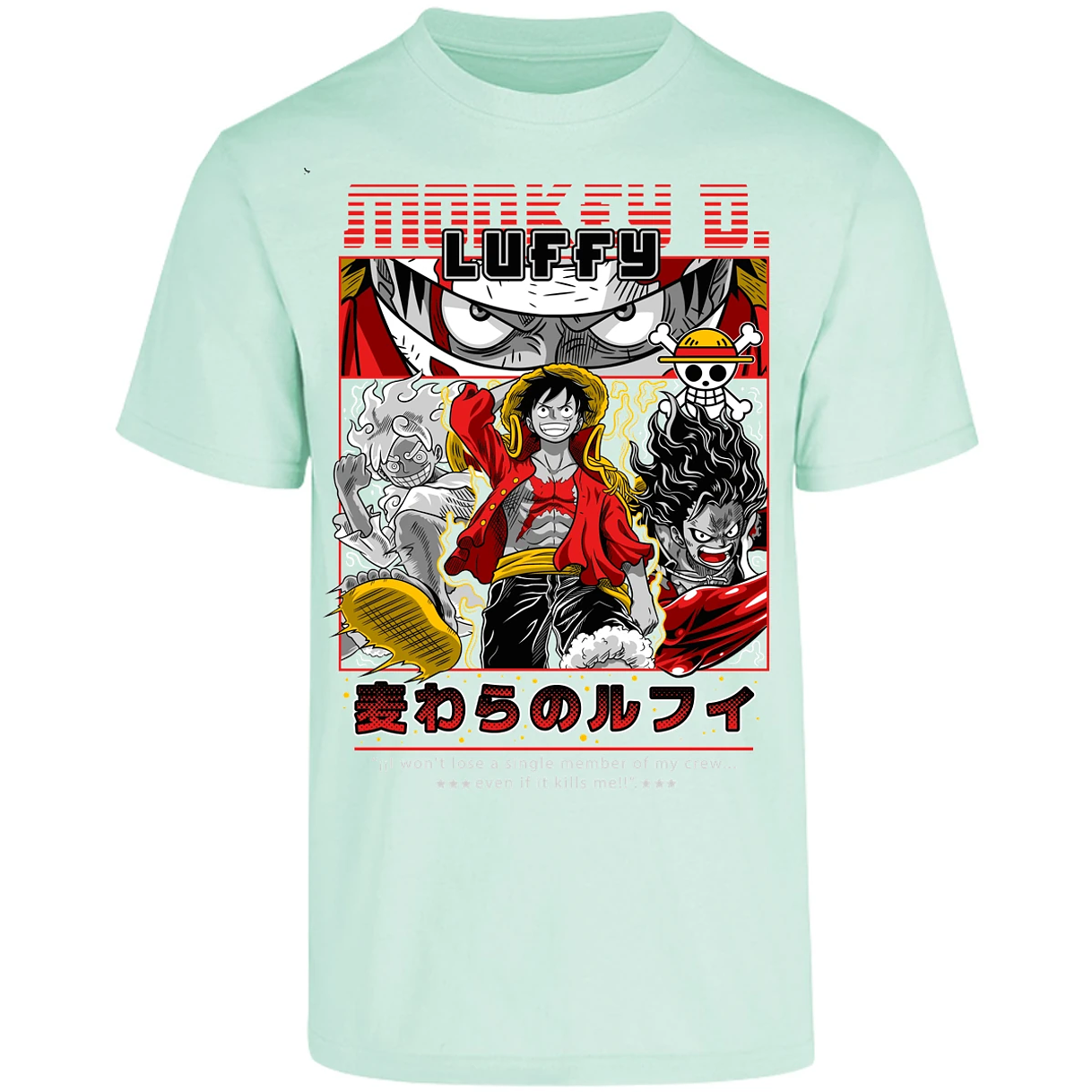 Playera One Piece Luffy Anime para Adulto 15