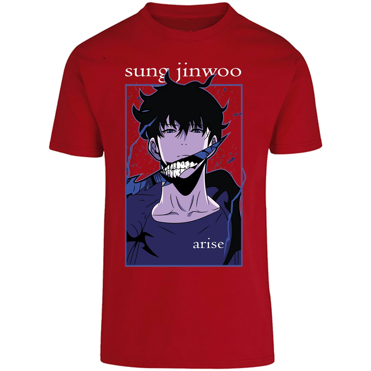 Playera Solo Leveling Sun Jin Woo Arise para Adulto 1