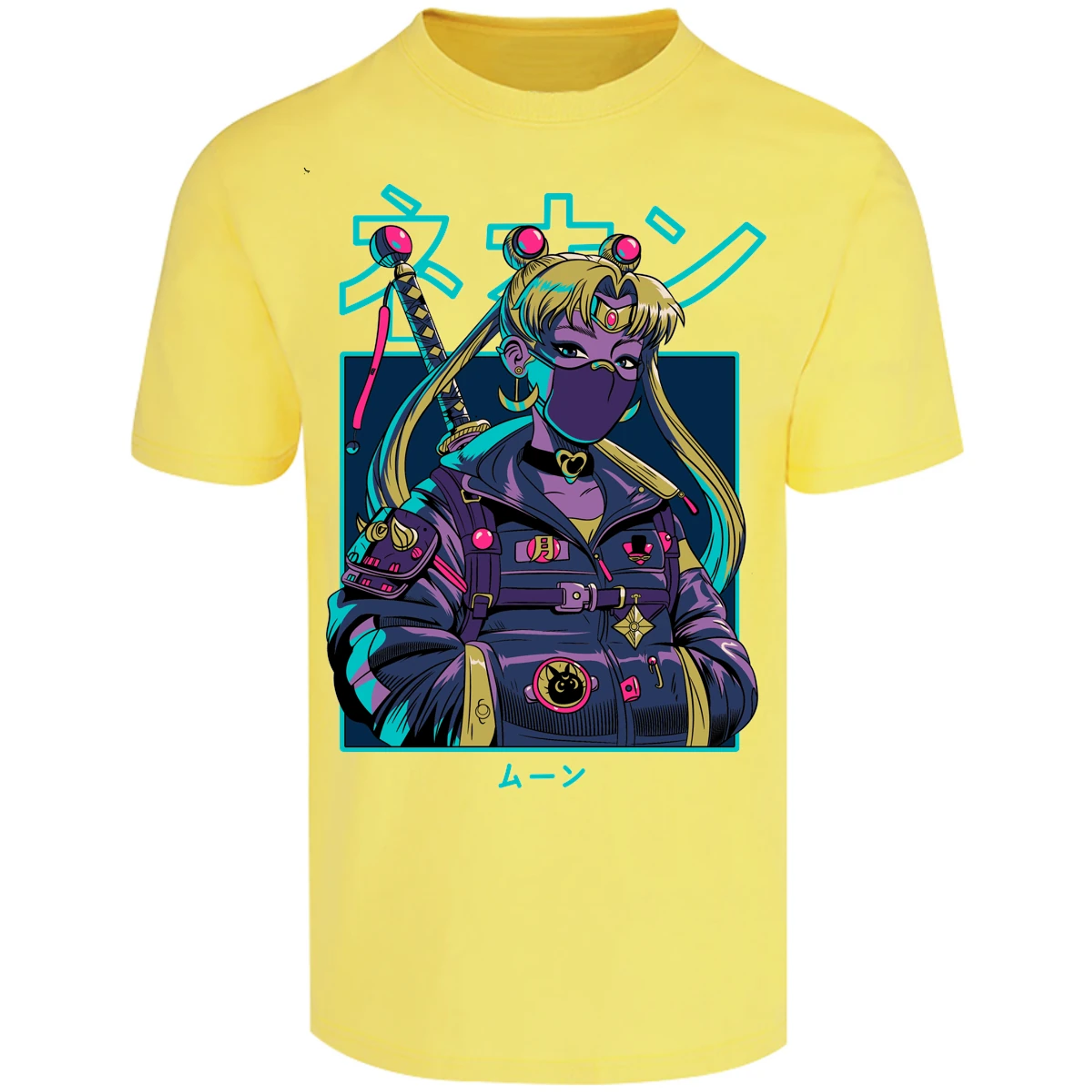 Playera Sailor Moon Sailor Moon Cyberpunk para Adulto 1