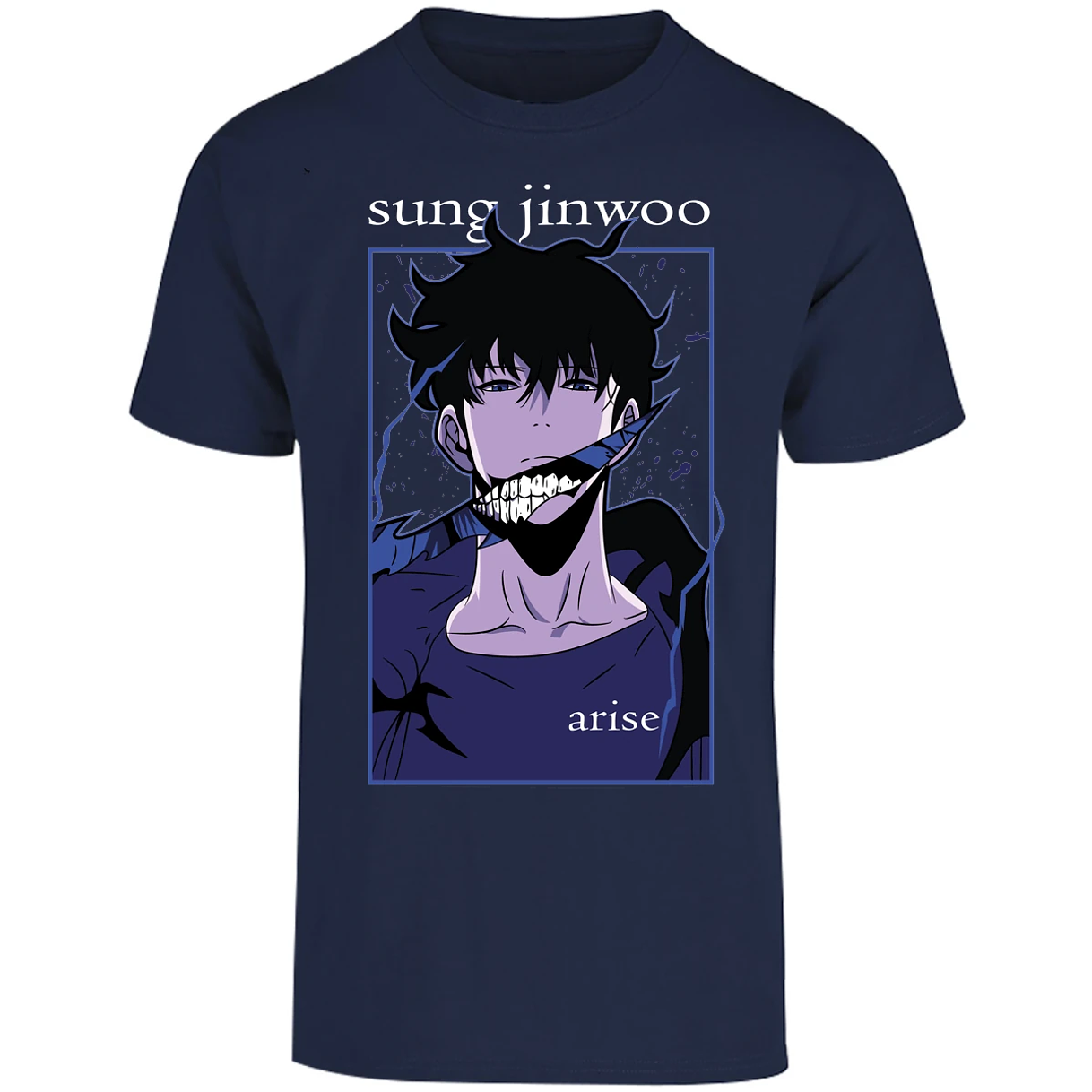 Playera Solo Leveling Sun Jin Woo Arise para Adulto 5