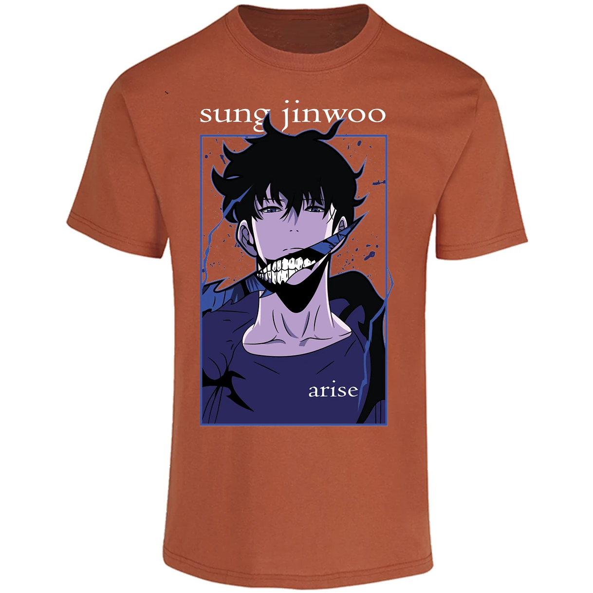 Playera Solo Leveling Sun Jin Woo Arise para Adulto 7