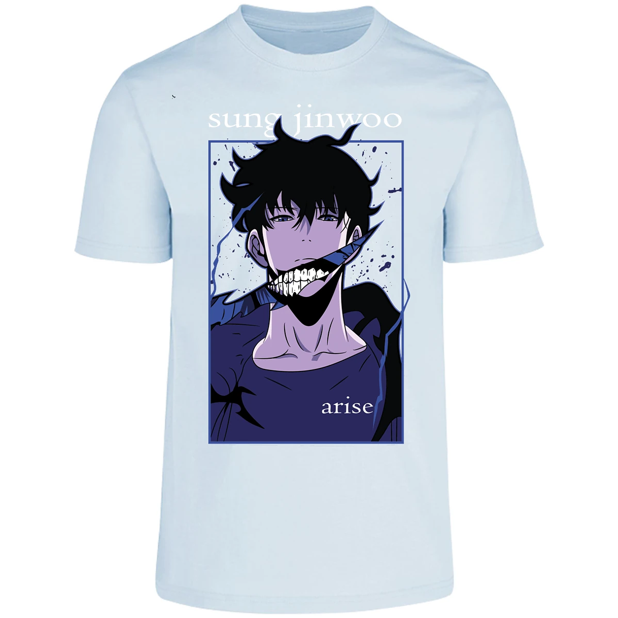 Playera Solo Leveling Sun Jin Woo Arise para Adulto 13