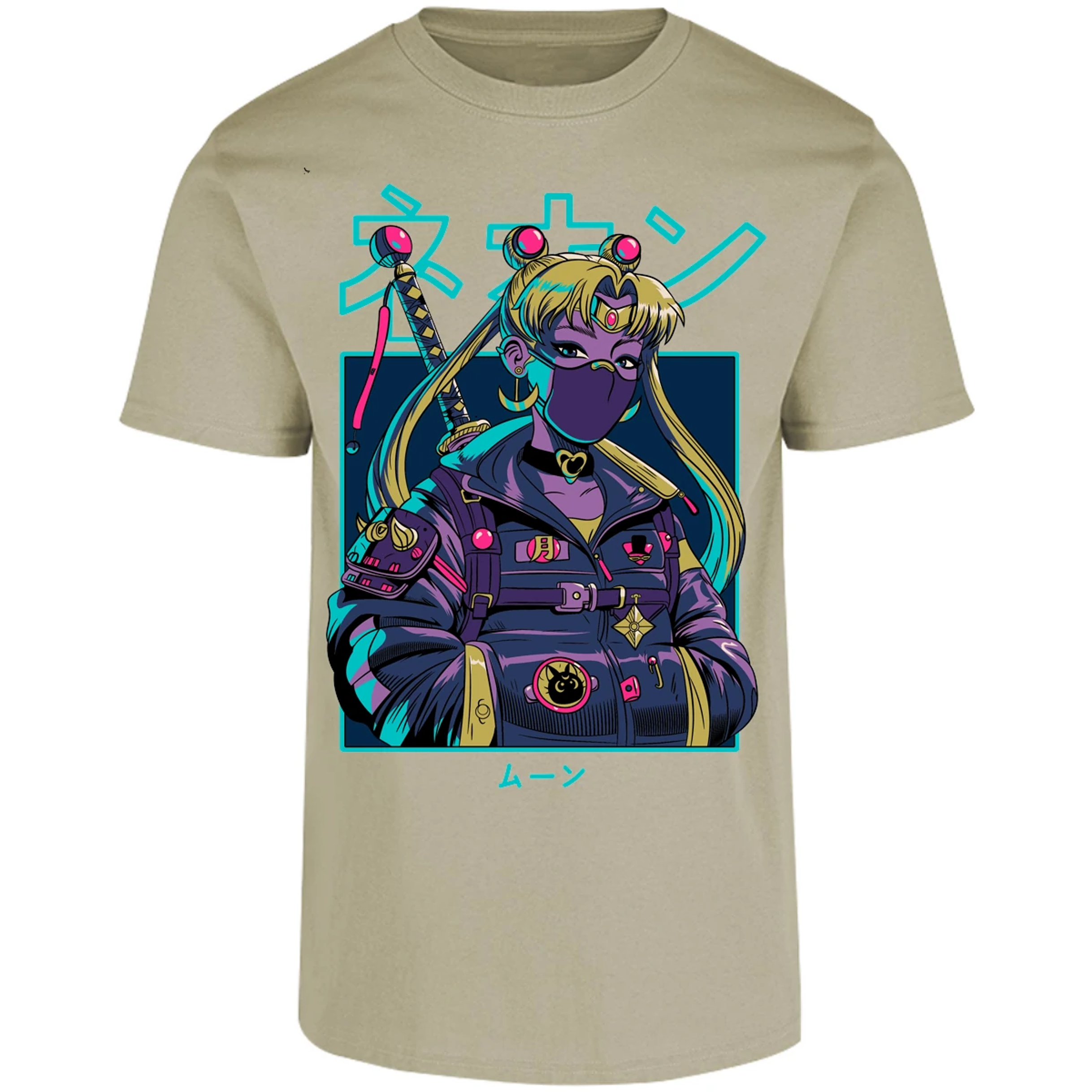 Playera Sailor Moon Sailor Moon Cyberpunk para Adulto 8
