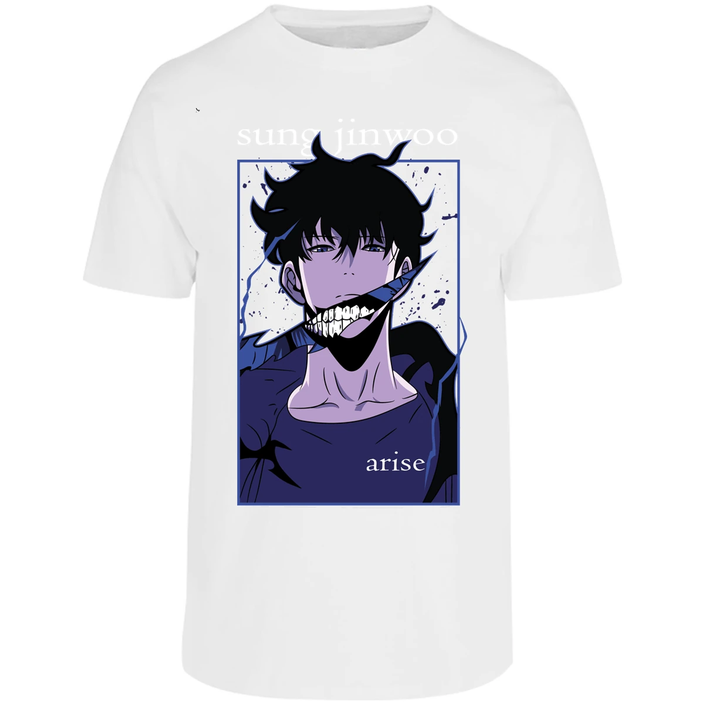 Playera Solo Leveling Sun Jin Woo Arise para Adulto 14
