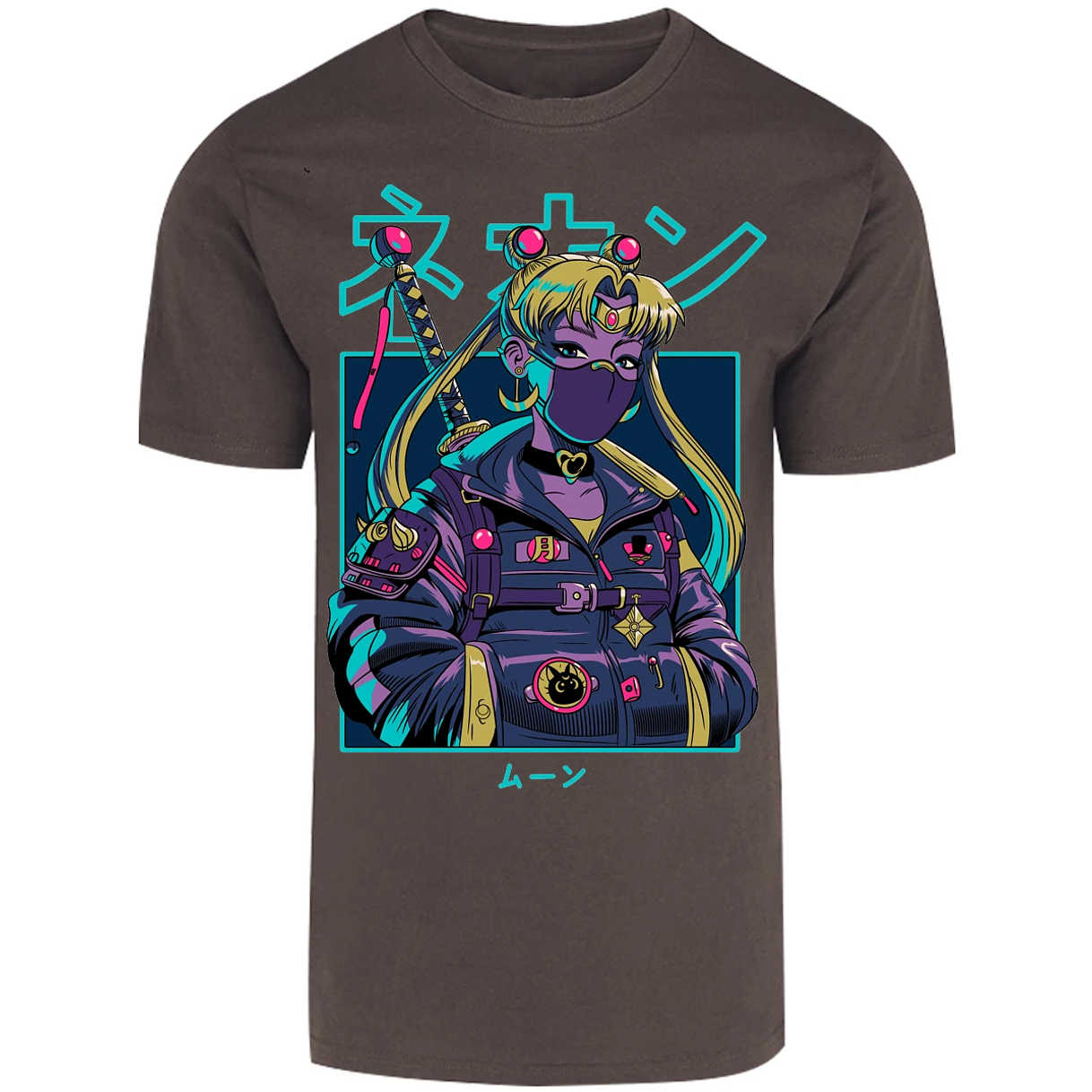 Playera Sailor Moon Sailor Moon Cyberpunk para Adulto 5