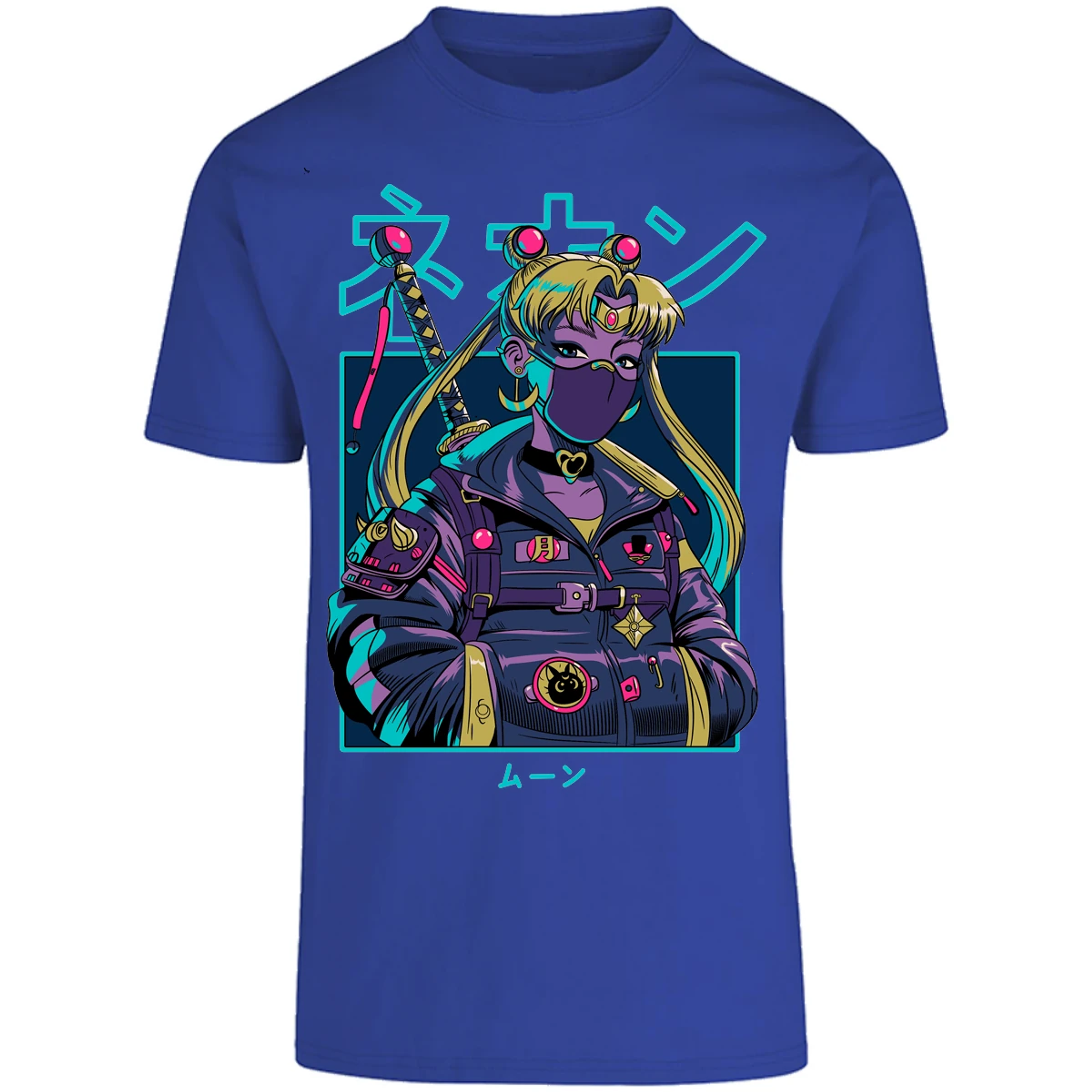Playera Sailor Moon Sailor Moon Cyberpunk para Adulto 6