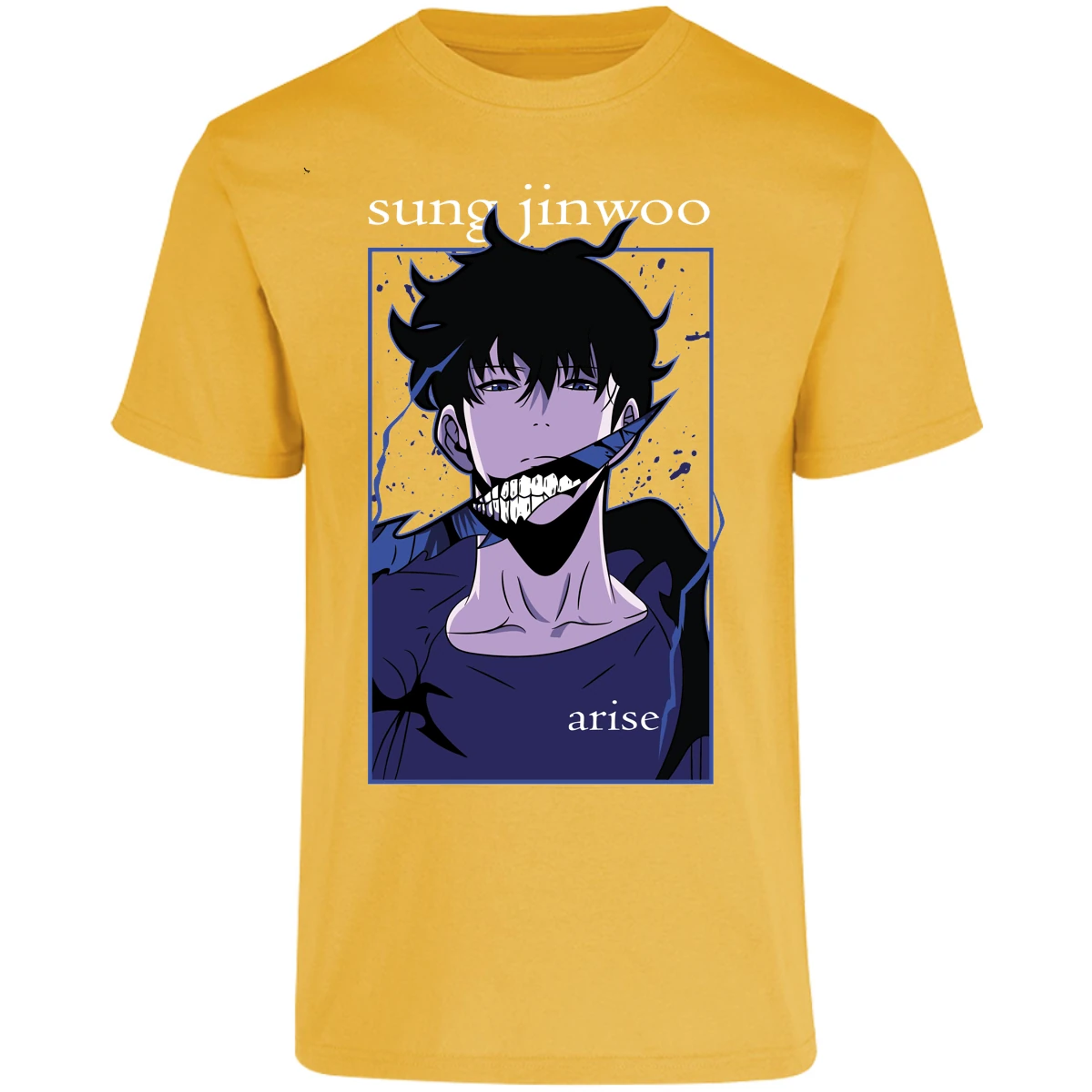 Playera Solo Leveling Sun Jin Woo Arise para Adulto 16