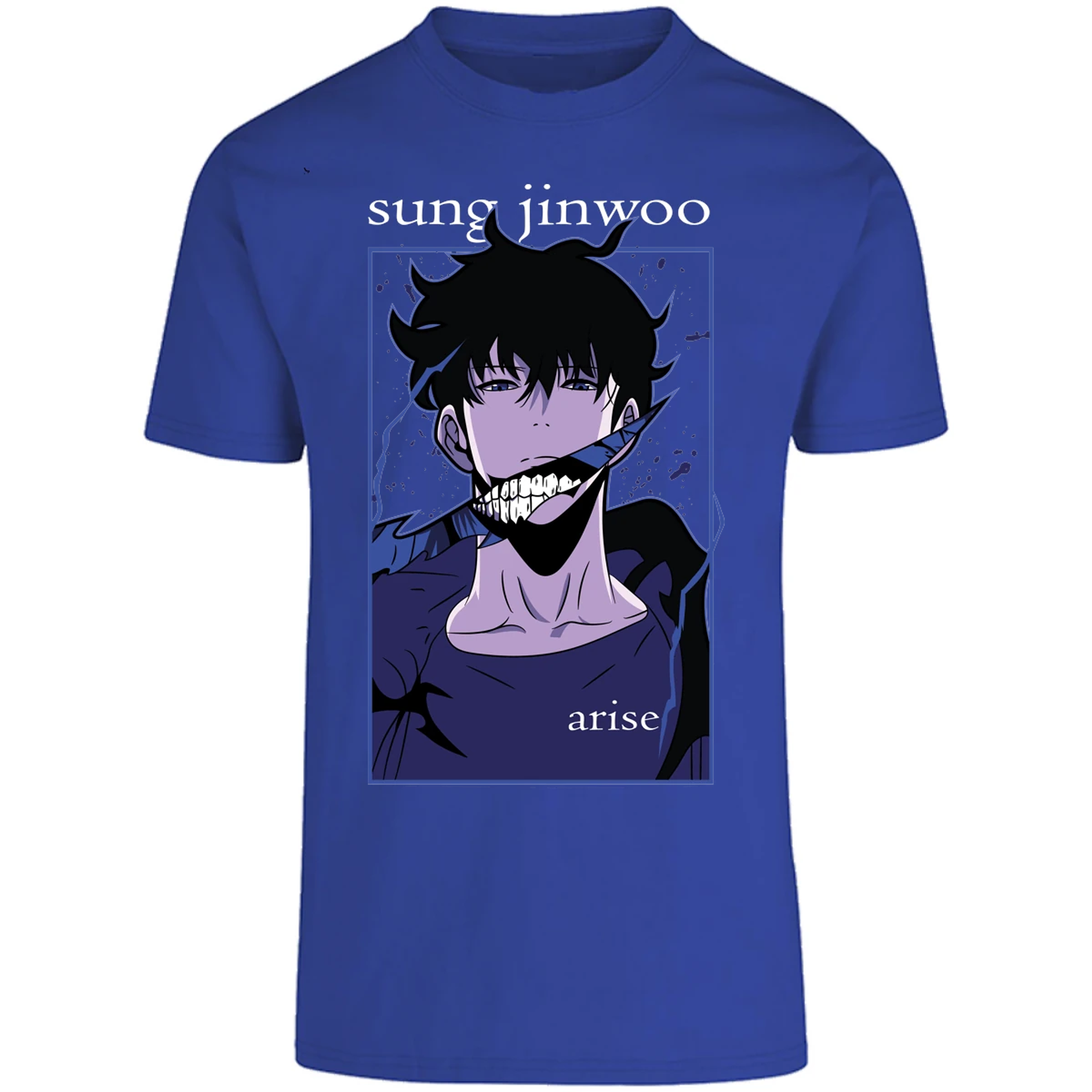 Playera Solo Leveling Sun Jin Woo Arise para Adulto 18