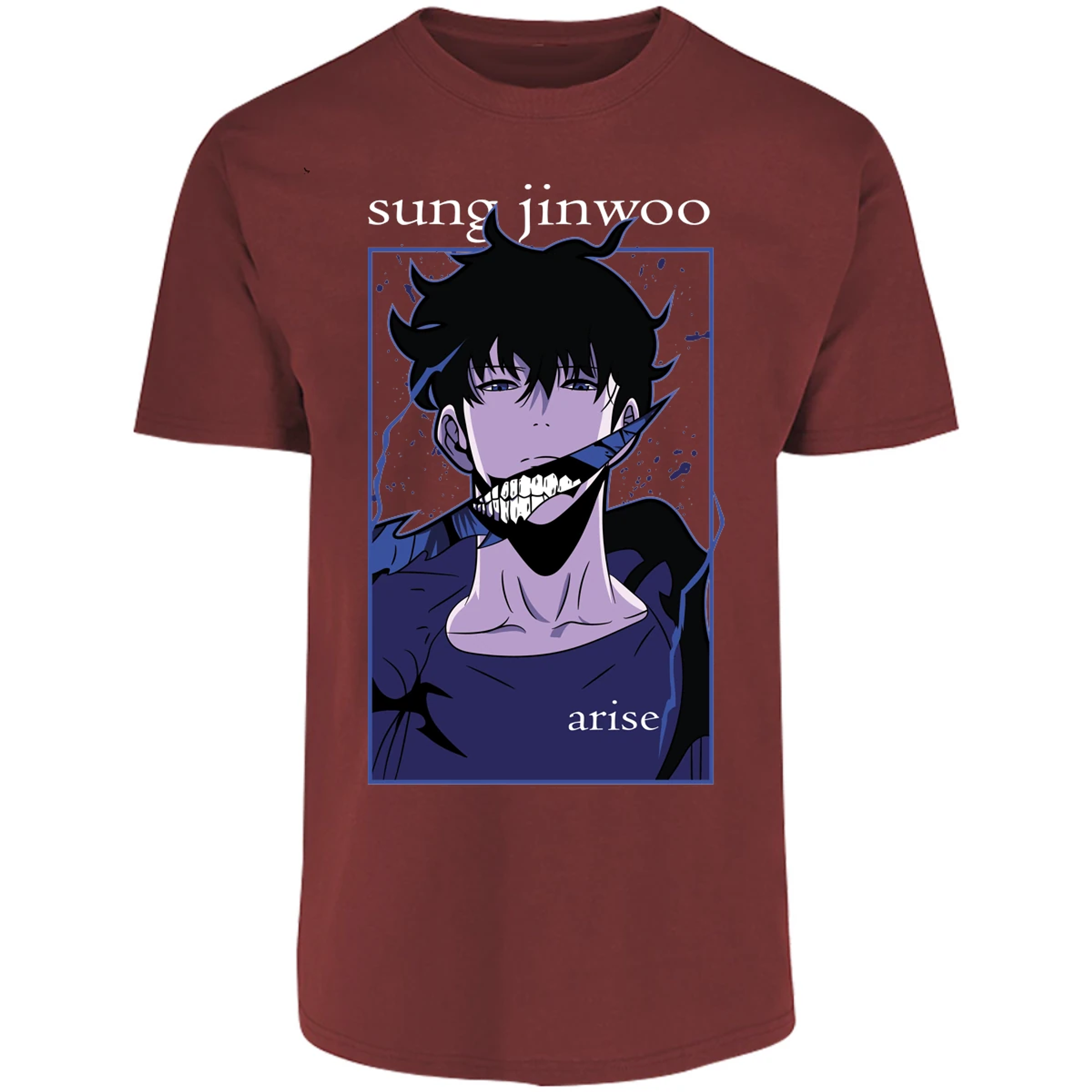 Playera Solo Leveling Sun Jin Woo Arise para Adulto 19