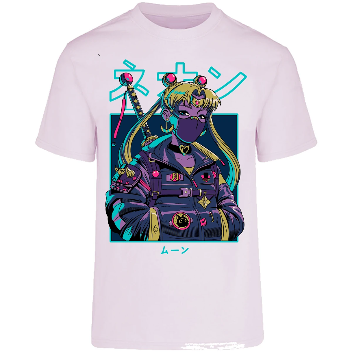 Playera Sailor Moon Sailor Moon Cyberpunk para Adulto 14
