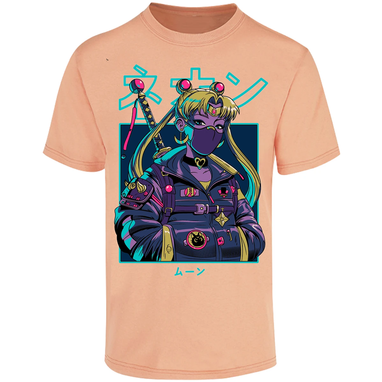 Playera Sailor Moon Sailor Moon Cyberpunk para Adulto 18