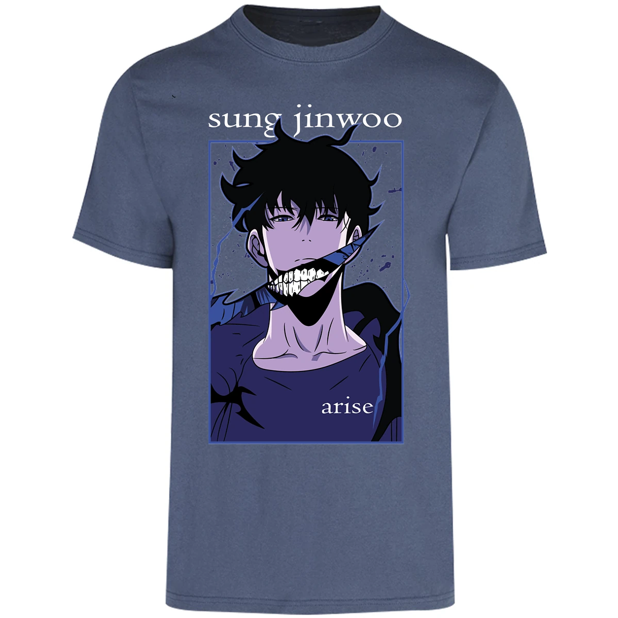 Playera Solo Leveling Sun Jin Woo Arise para Adulto 23