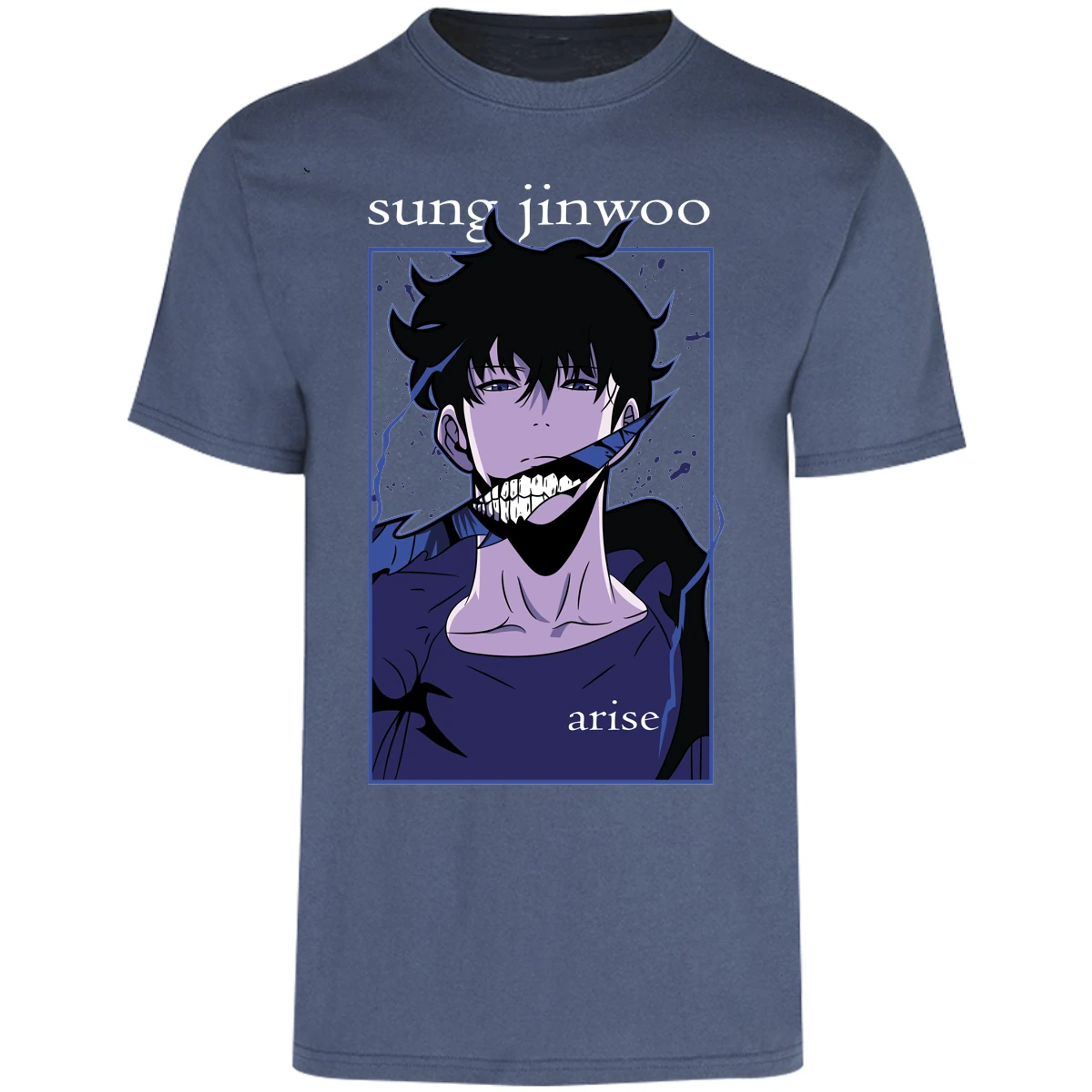 Playera Solo Leveling Sun Jin Woo Arise para Adulto 23